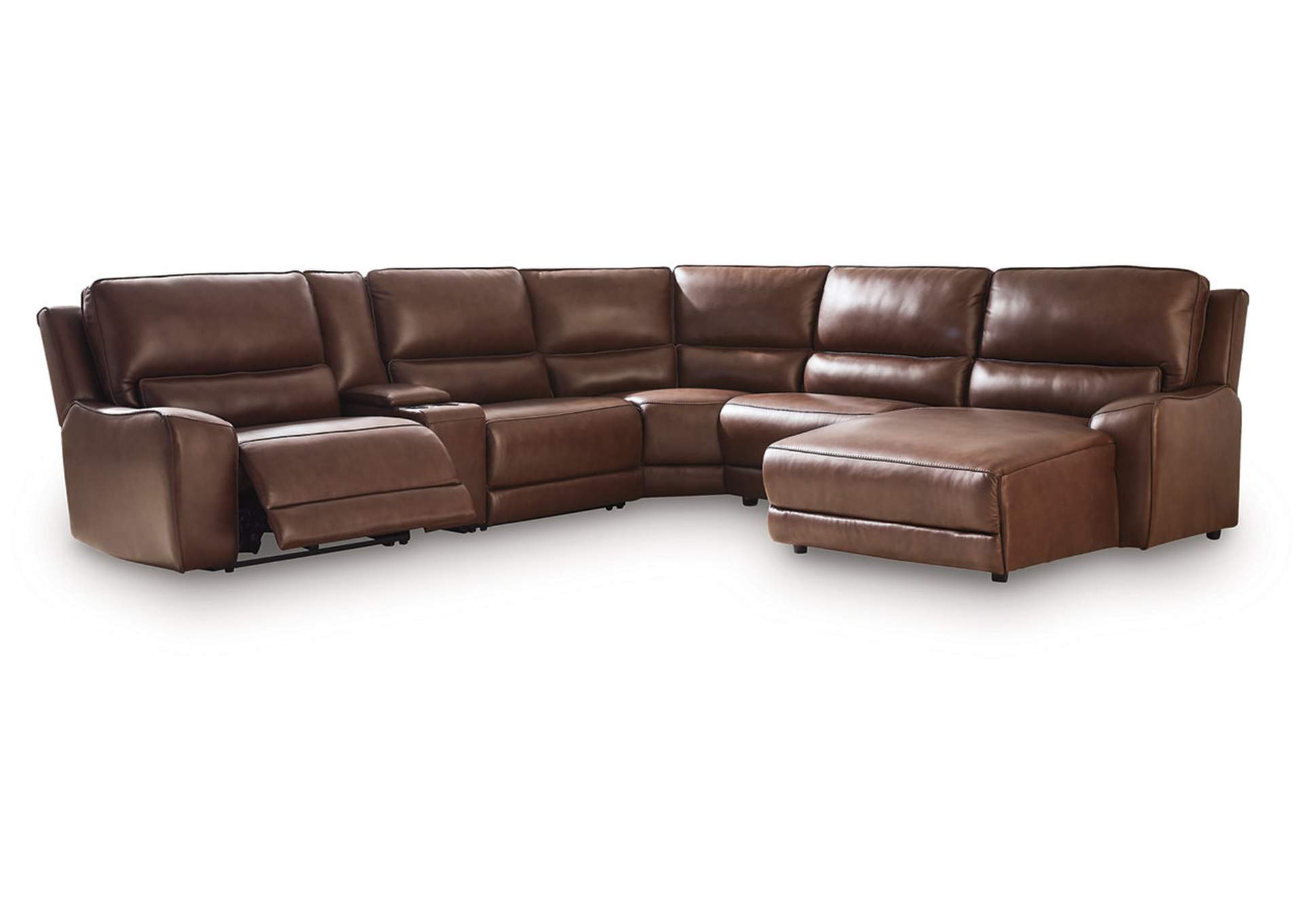 DeepWakes 6-Piece Power Reclining Sectional with Chaise image 1