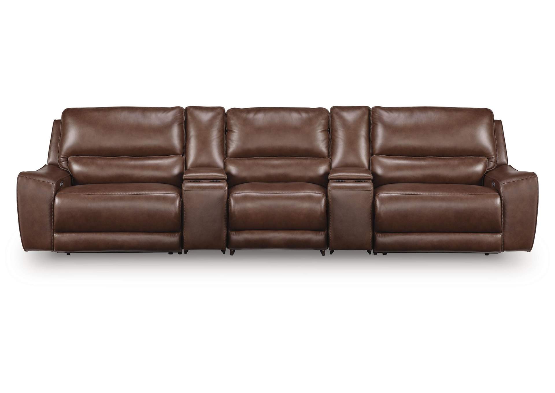 DeepWakes 5-Piece Power Reclining Sectional image 1