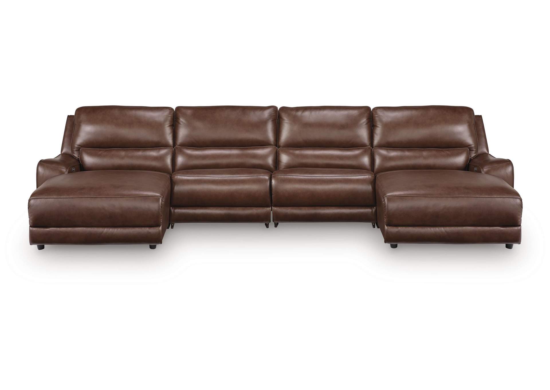 DeepWakes 4-Piece Power Reclining Sectional with Chaise image 1