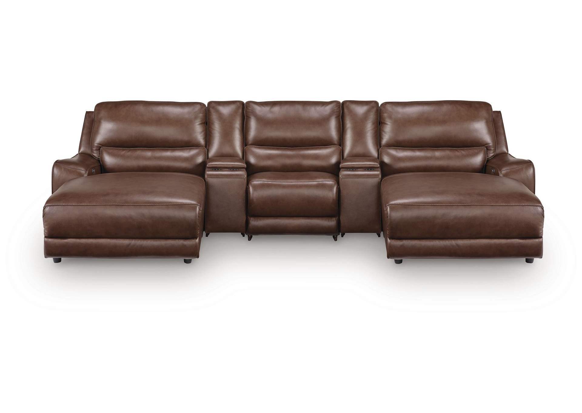 DeepWakes 5-Piece Power Reclining Sectional with Chaise image 1