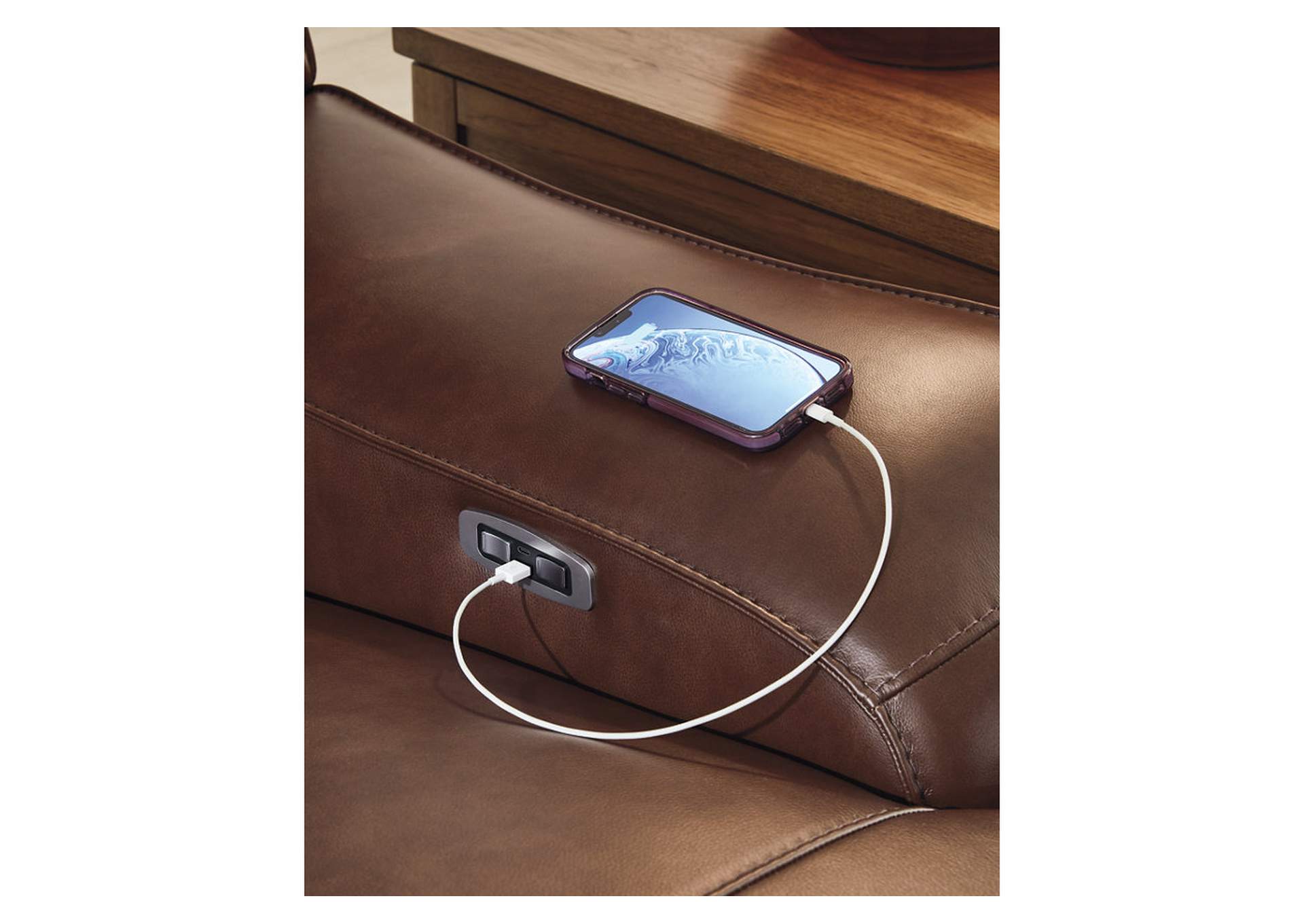 DeepWakes 3-Piece Power Reclining Sectional with Chaise image 4