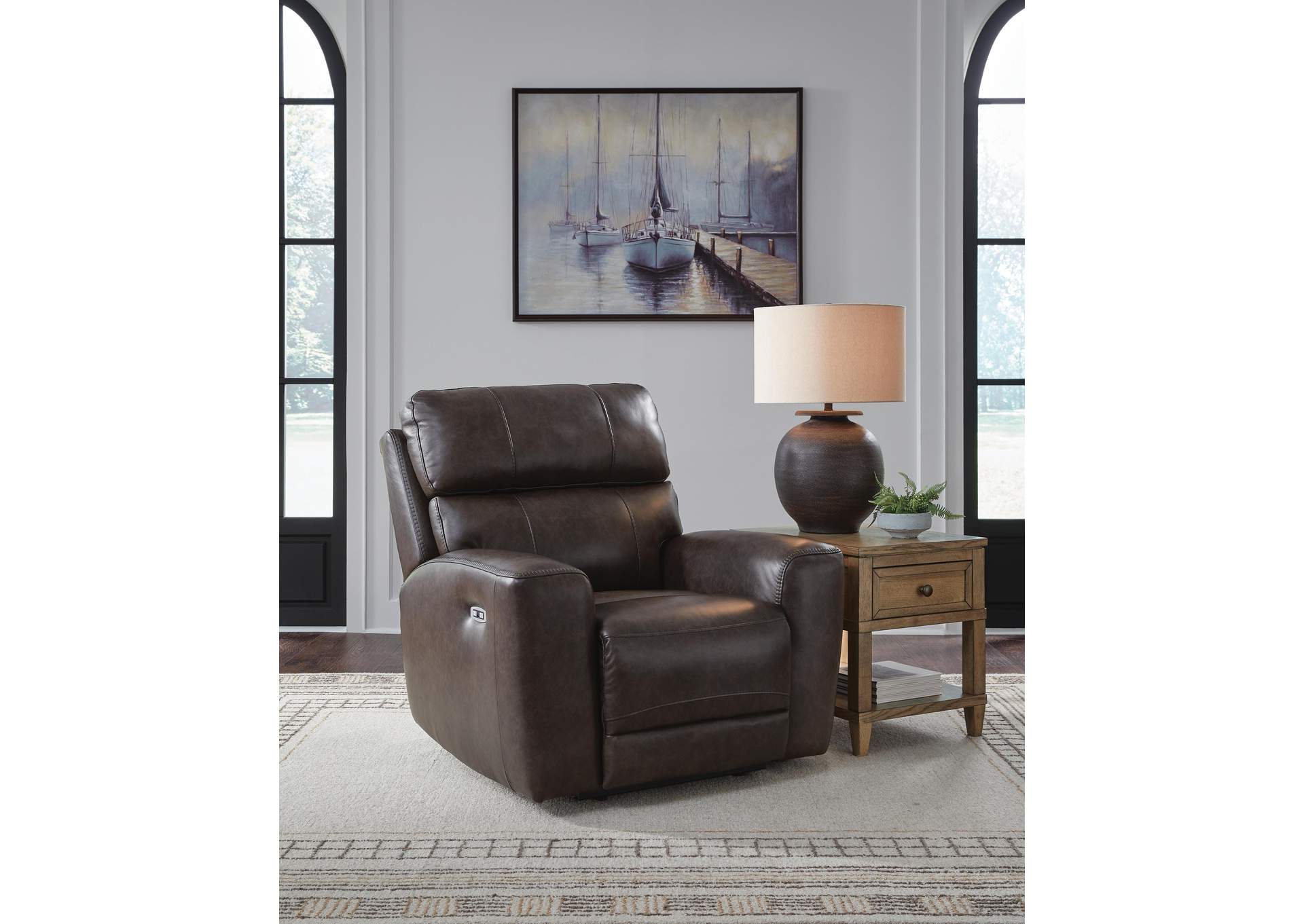 Crossplex Power Reclining Sofa and Power Recliner image 11