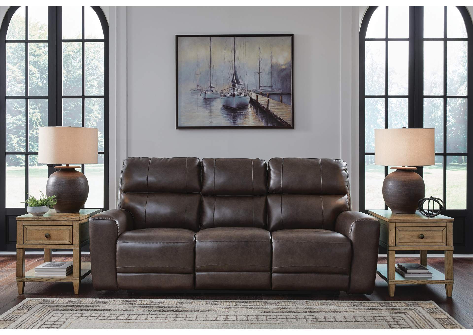 Crossplex Power Reclining Sofa and Power Recliner image 12