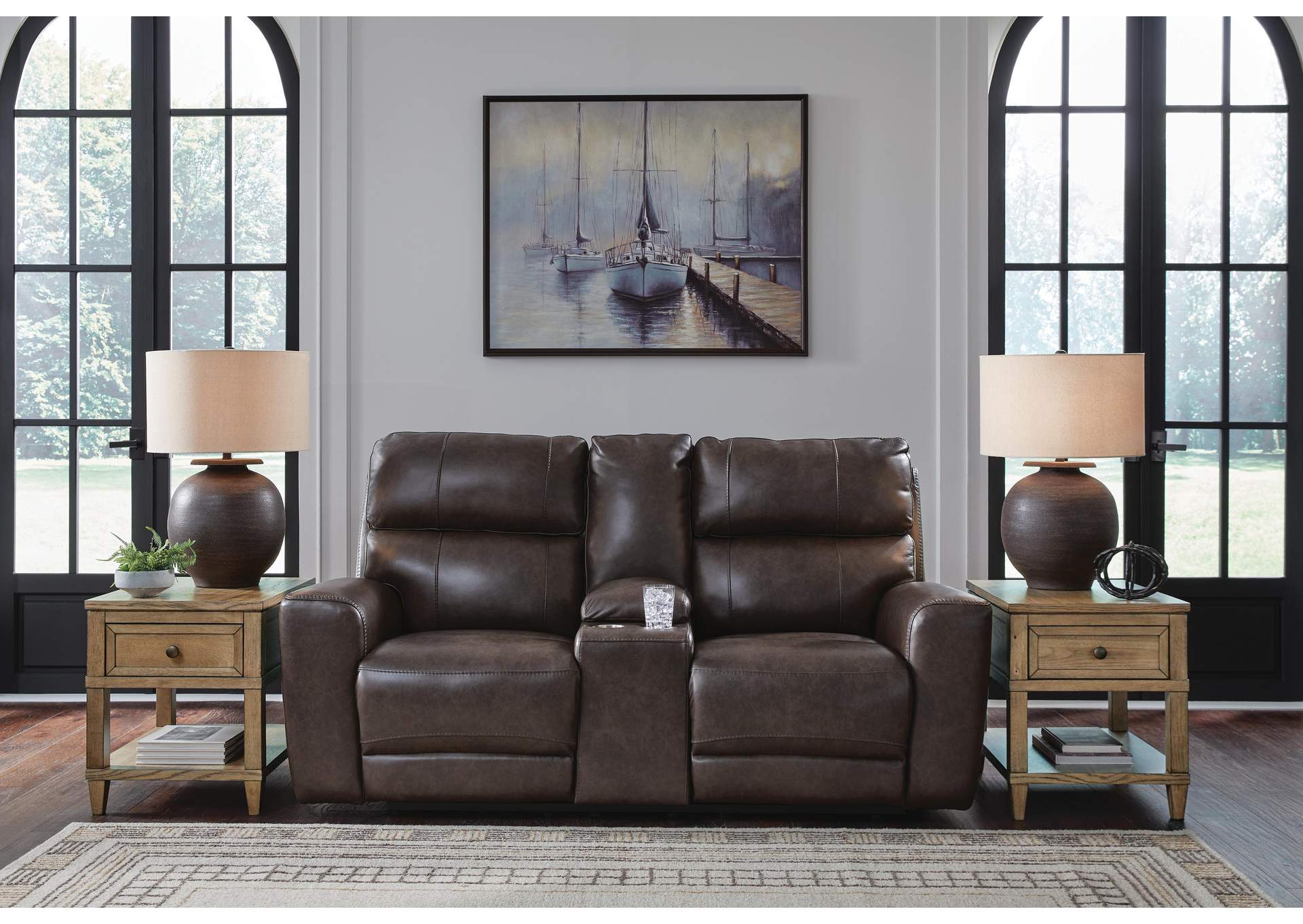 Crossplex Power Reclining Sofa, Loveseat and Recliner image 7