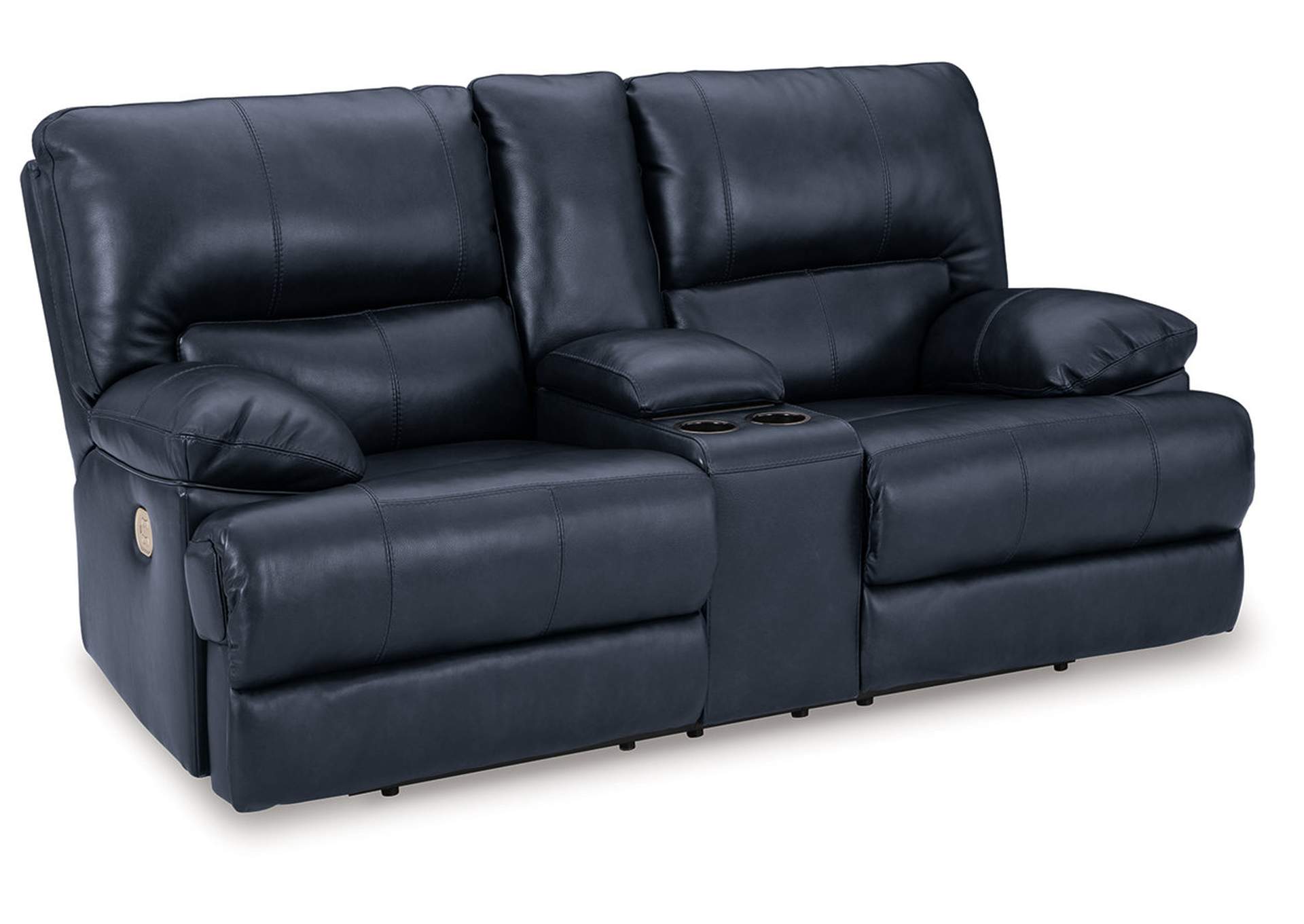 Mountainous Power Reclining Loveseat with Console image 1