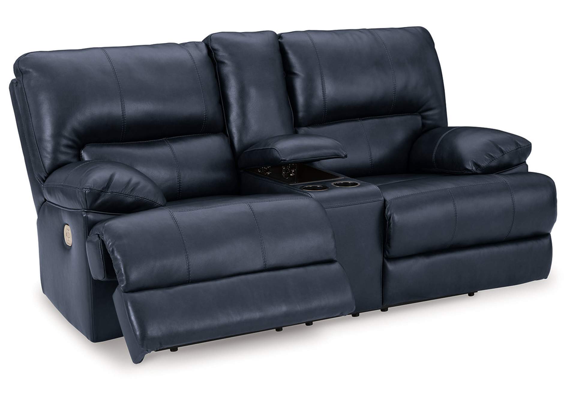 Mountainous Power Reclining Loveseat with Console image 3
