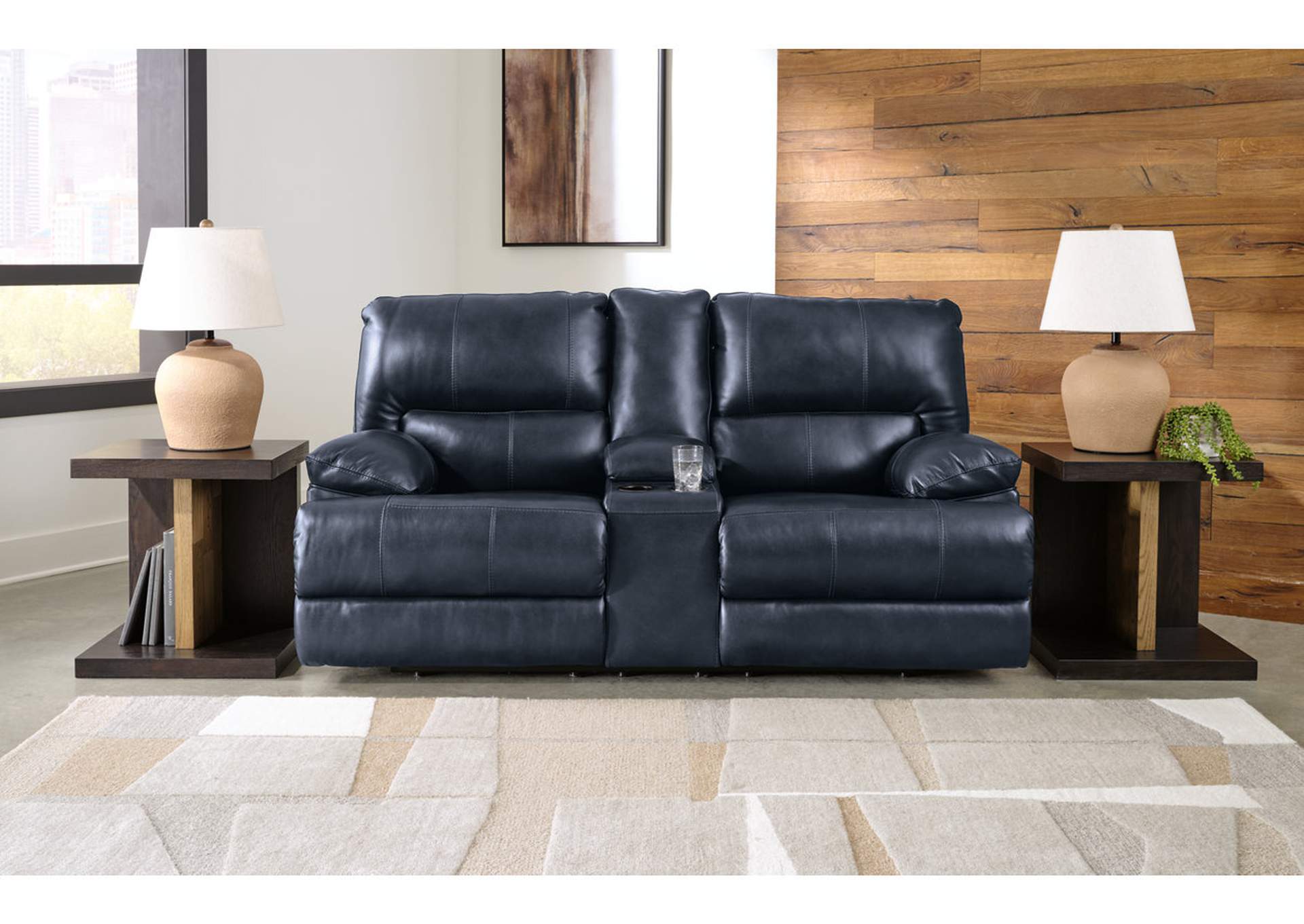 Mountainous Power Reclining Loveseat with Console image 2