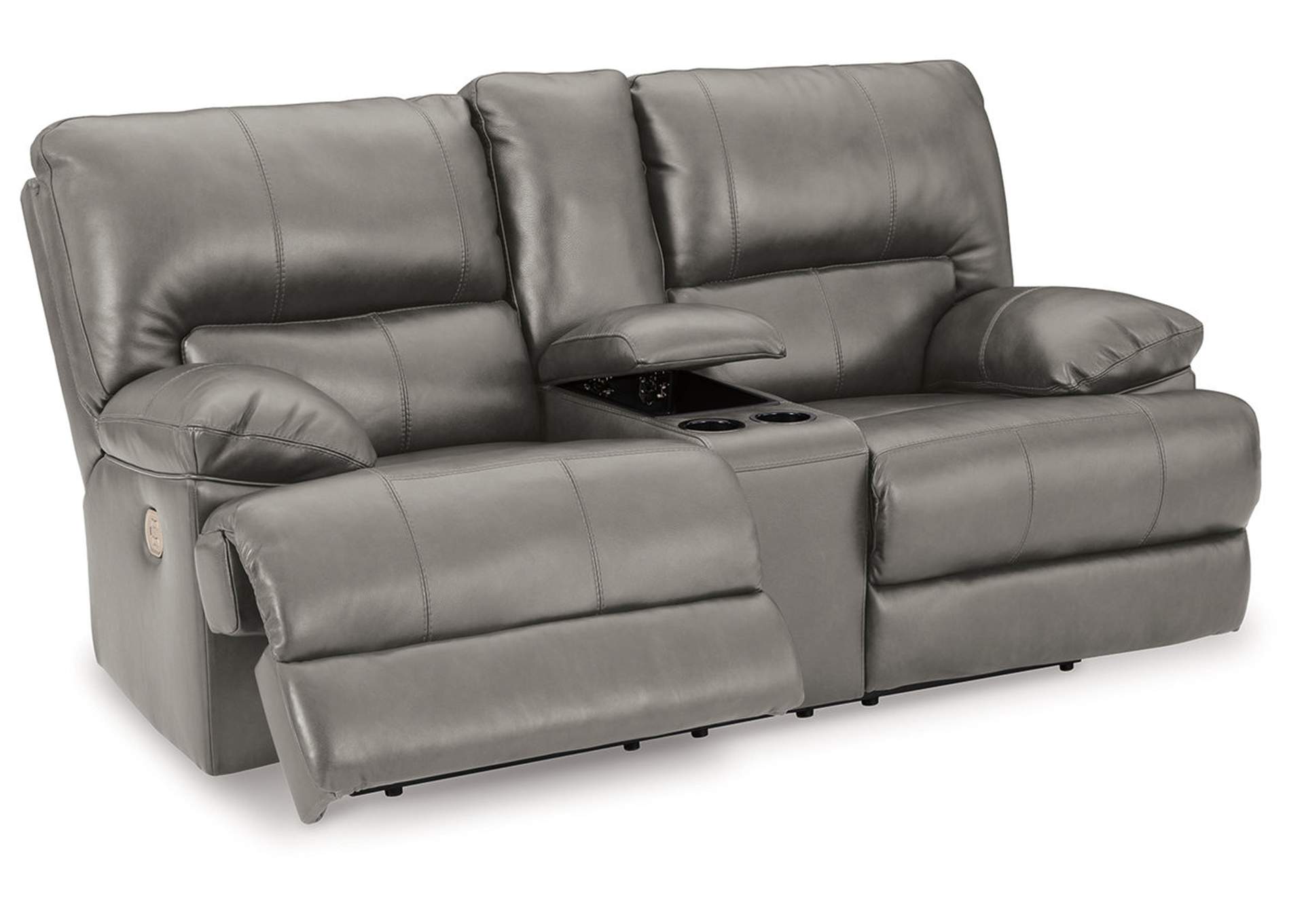 Mountainous Power Reclining Loveseat with Console image 3