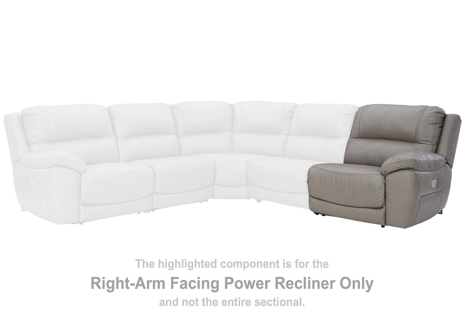 Dunleith 3-Piece Power Reclining Sectional Sofa image 12