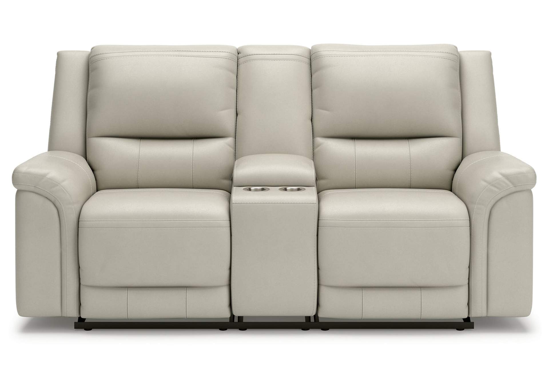 Trasimeno Power Reclining Loveseat with Console image 3