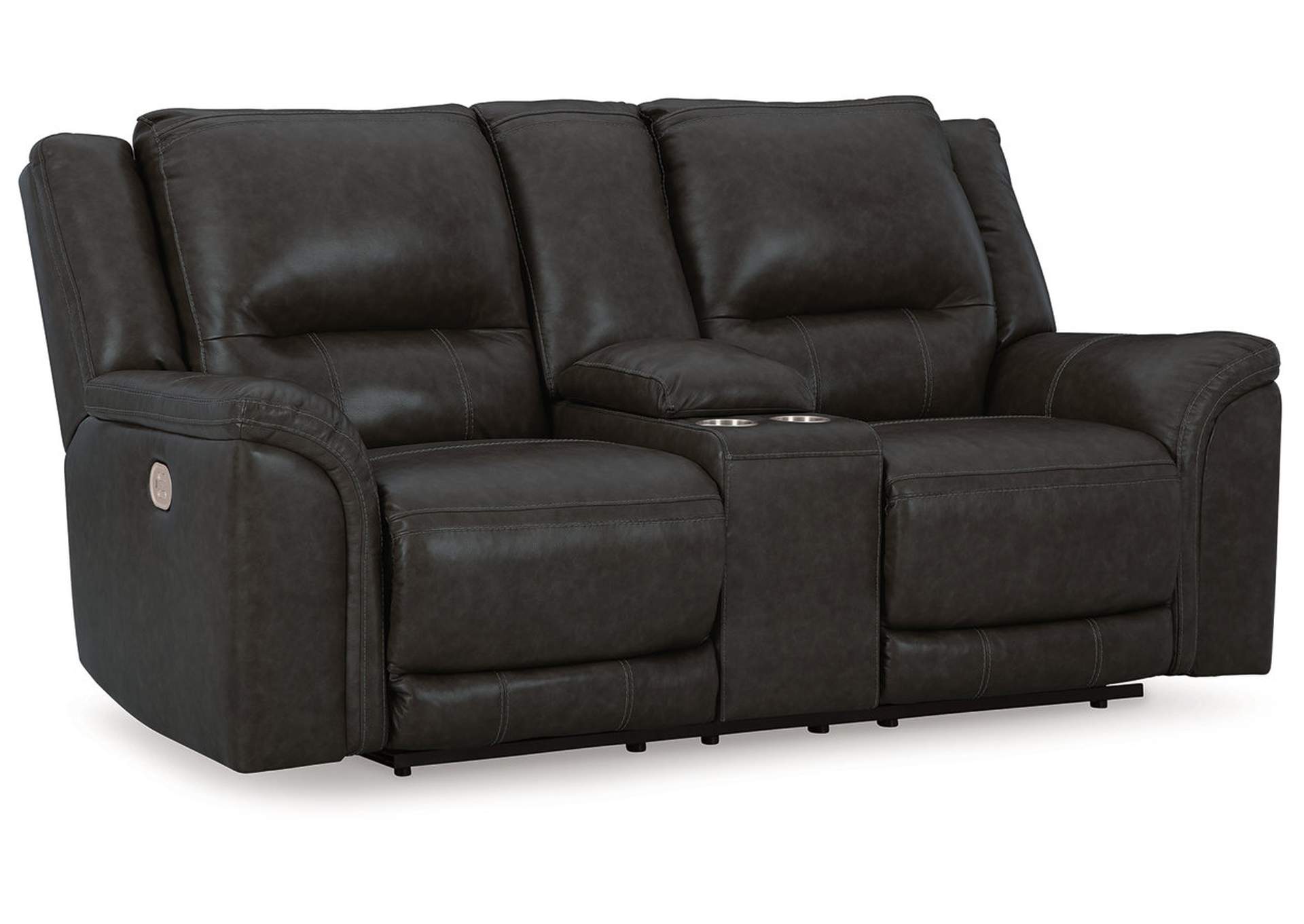 Trasimeno Power Reclining Loveseat with Console image 1