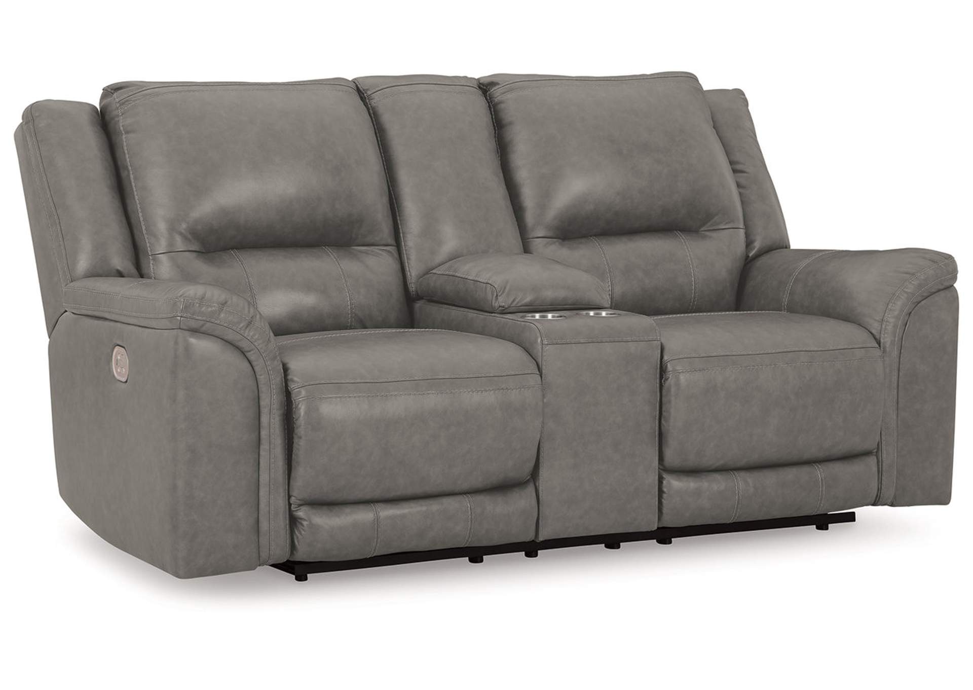 Trasimeno Power Reclining Loveseat with Console image 1