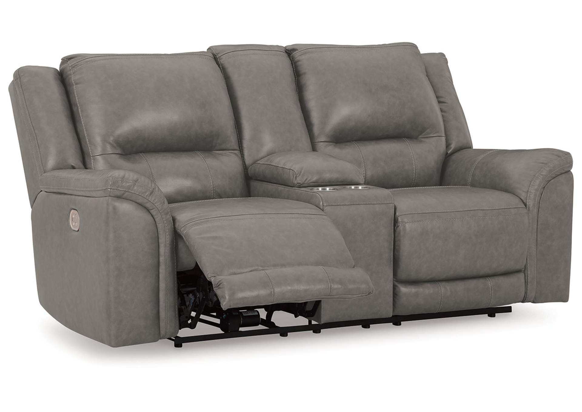 Trasimeno Power Reclining Loveseat with Console image 3