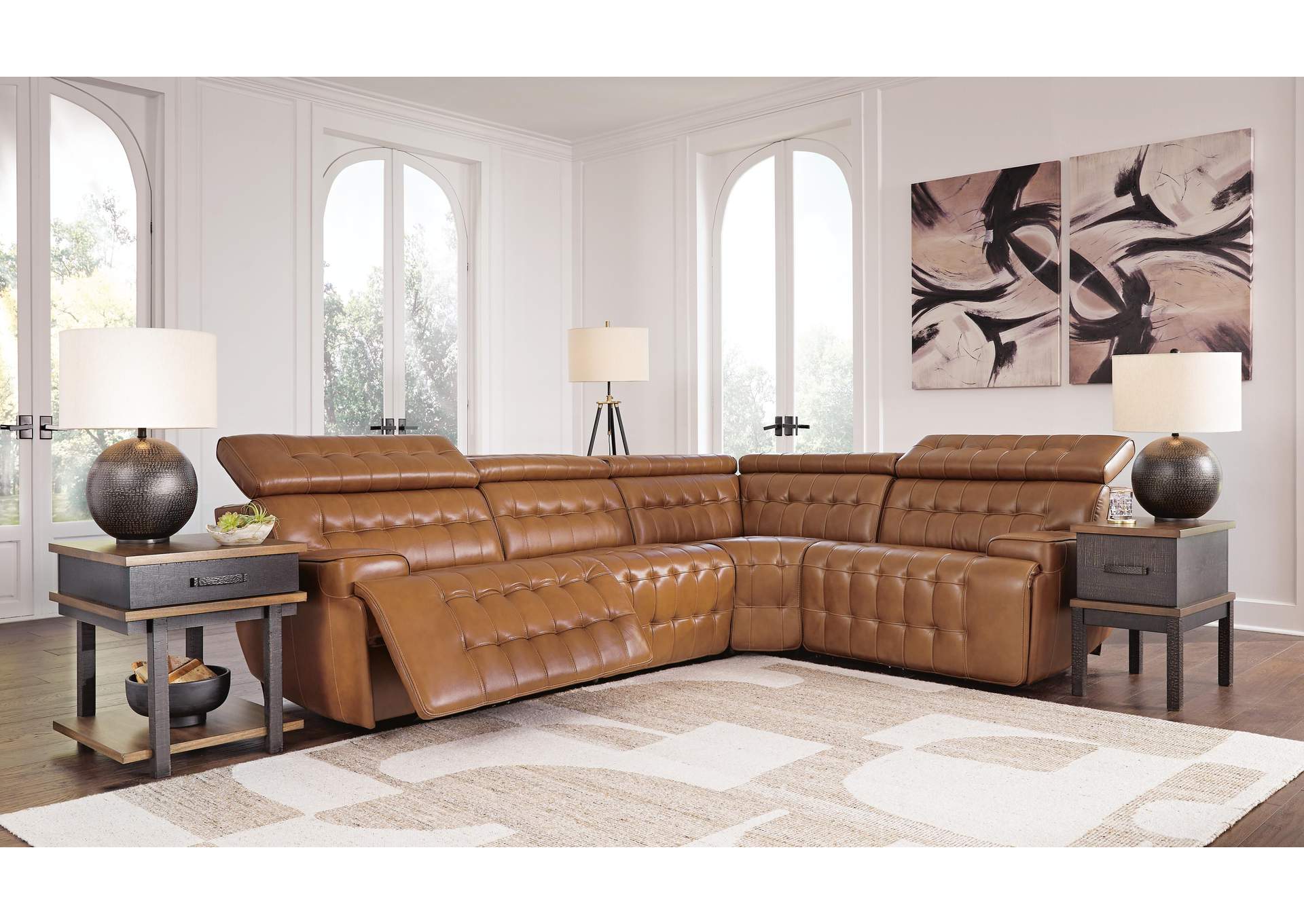 Temmpton 4-Piece Reclining Sectional image 3