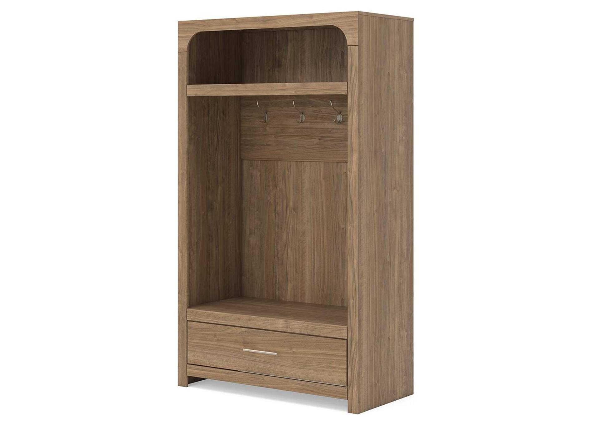 Dovander Hall Tree with Storage Bench image 3