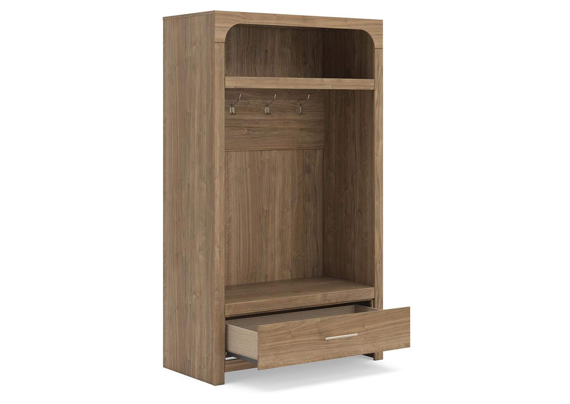 Dovander Hall Tree with Storage Bench image 4