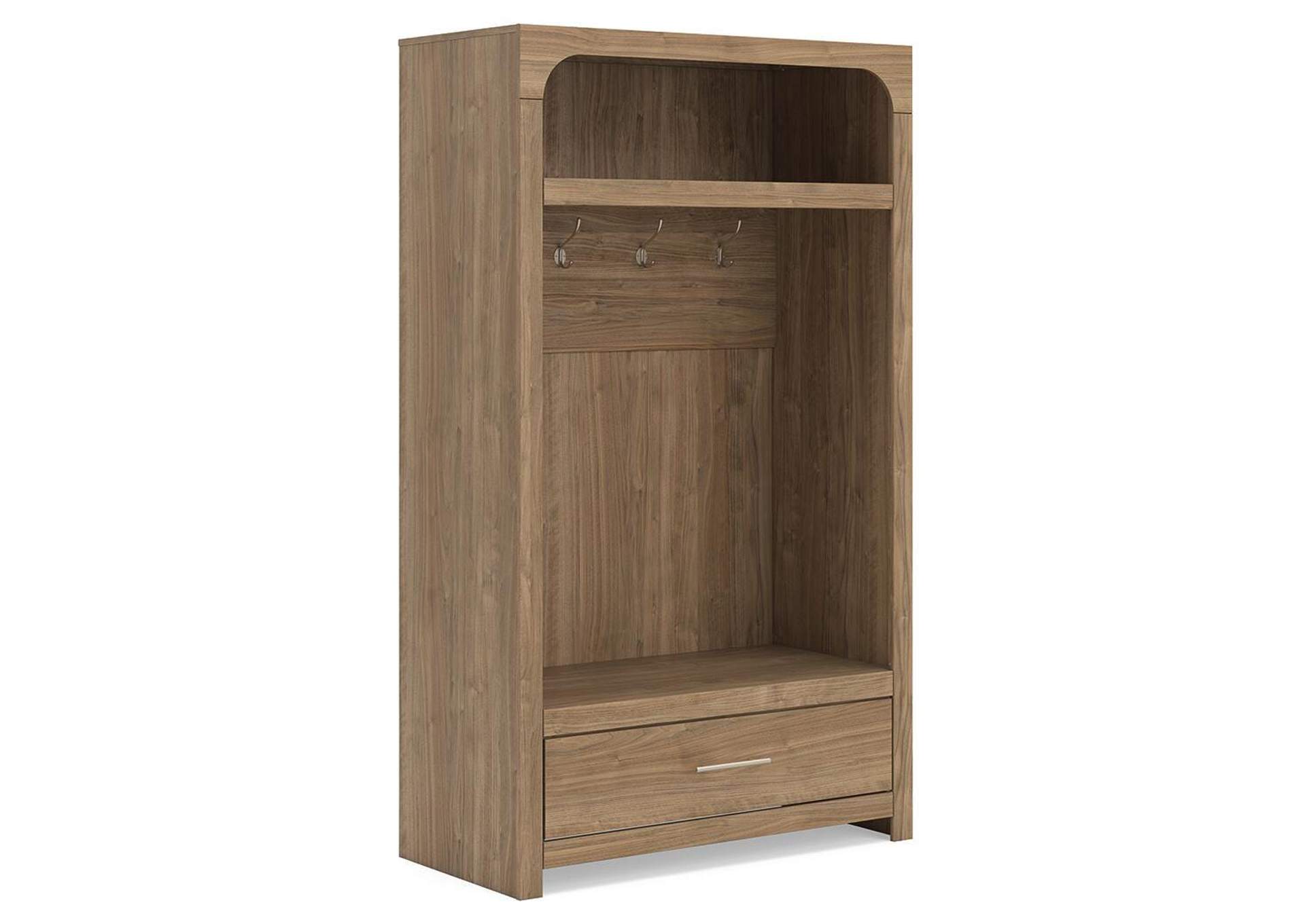 Dovander Hall Tree with Storage Bench image 1