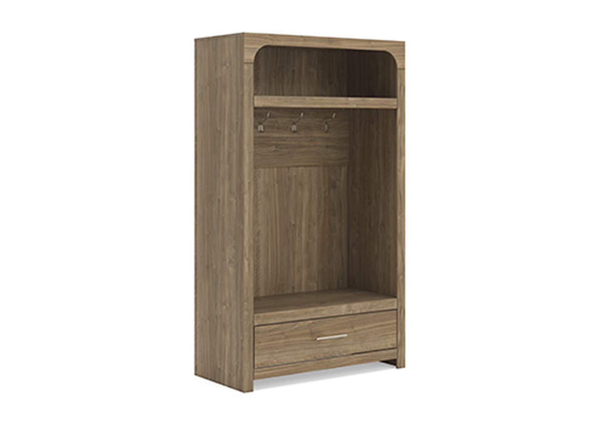 Dovander Hall Tree with Storage Bench image 12