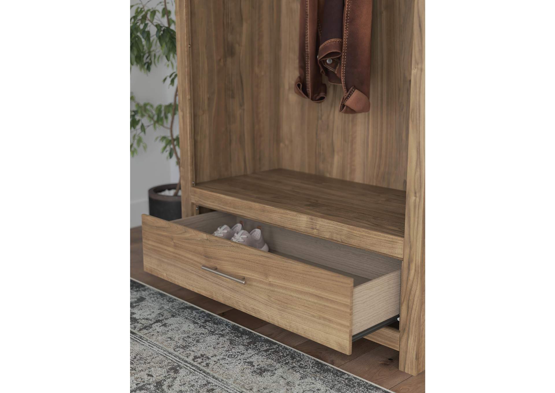 Dovander Hall Tree with Storage Bench image 10