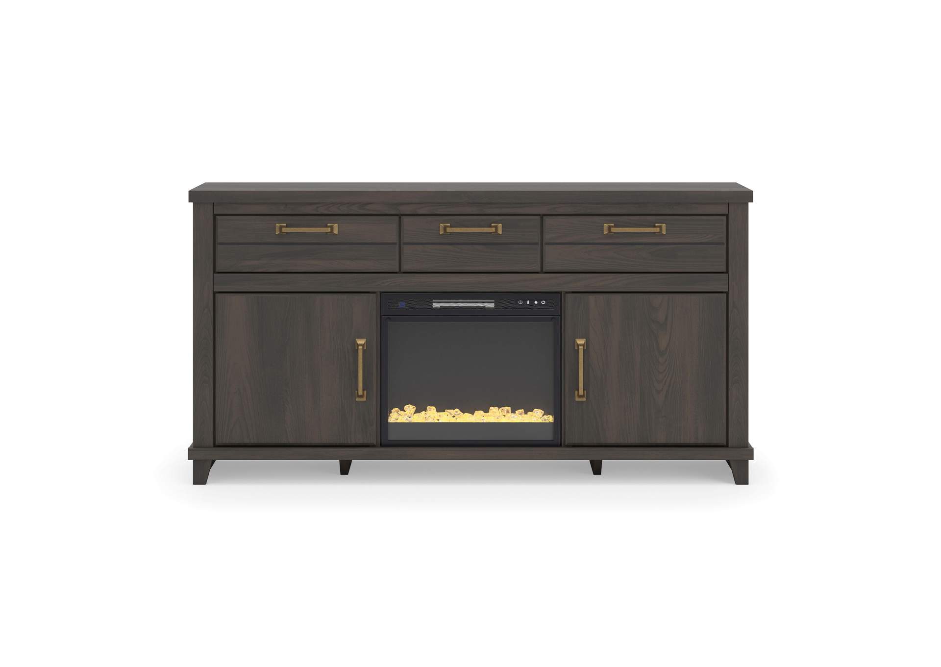 Brazen Valley 71" TV Stand with Electric Fireplace image 1