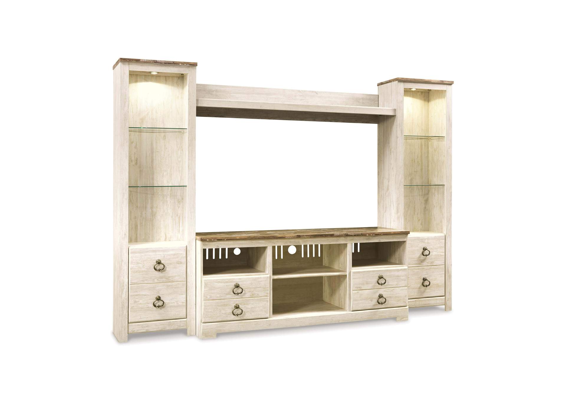 Willowton 4-Piece Entertainment Center image 2