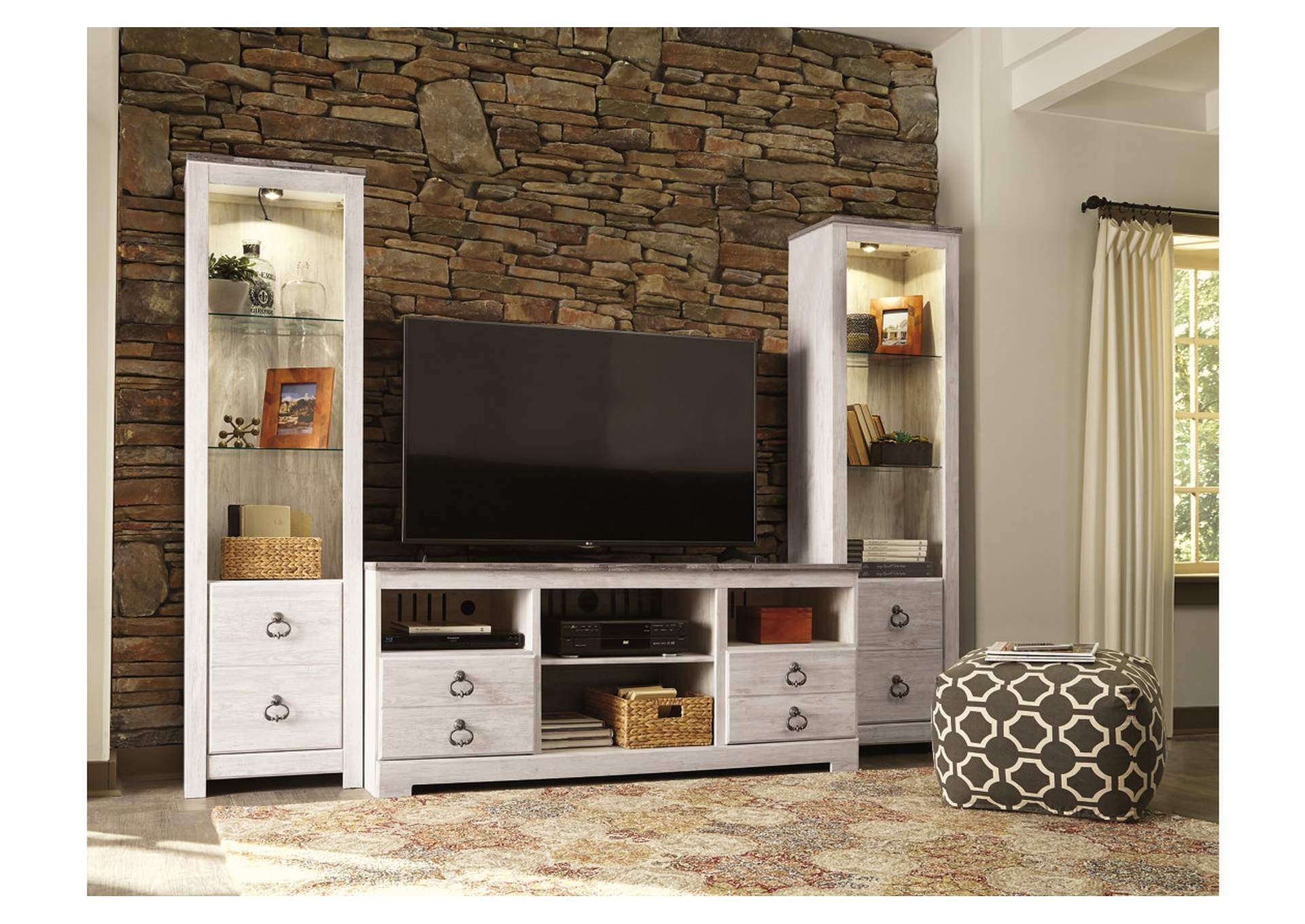 Willowton 3-Piece Entertainment Center image 3