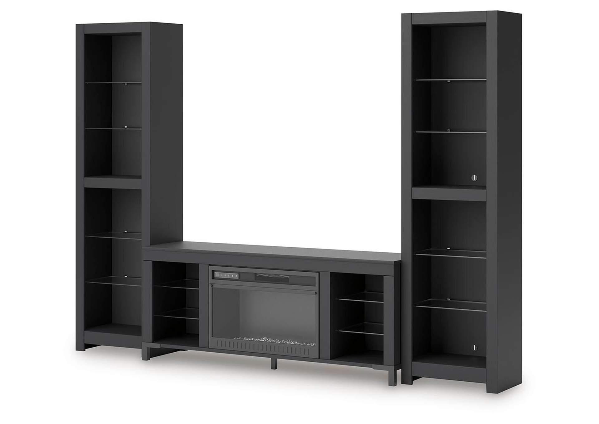 Cayberry 3-Piece Entertainment Center with Electric Fireplace image 4