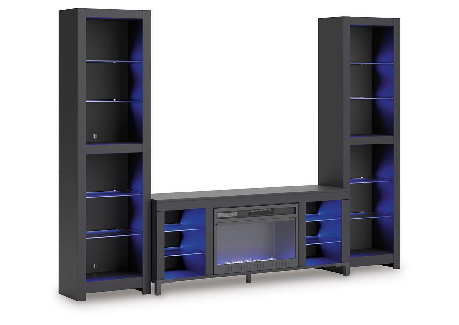 Cayberry 3-Piece Entertainment Center with Electric Fireplace image 6