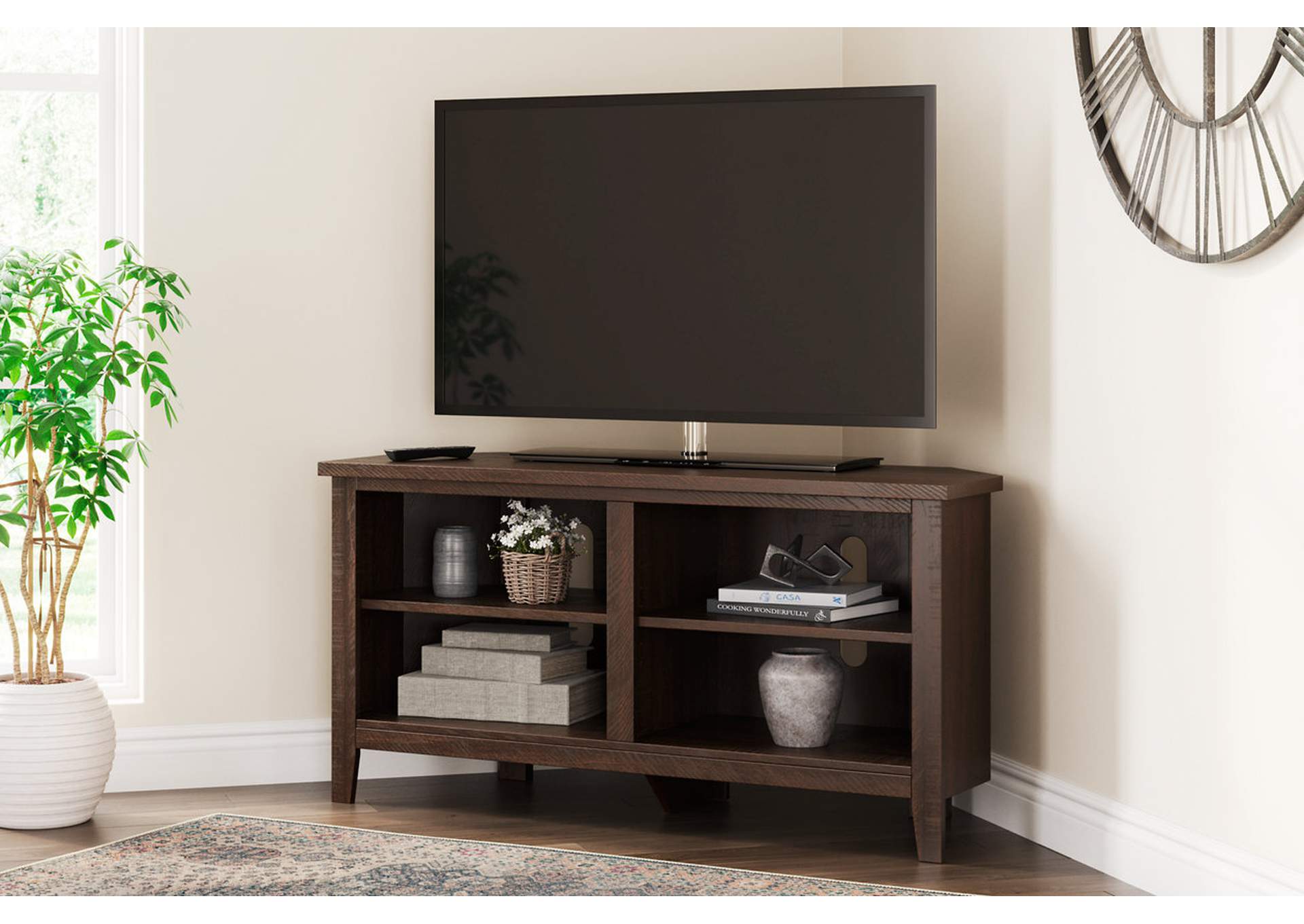 Camiburg Corner TV Stand image 2