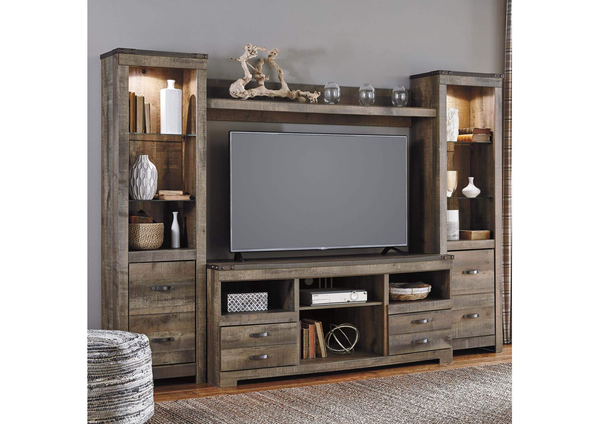 Trinell 4-Piece Entertainment Center image 3