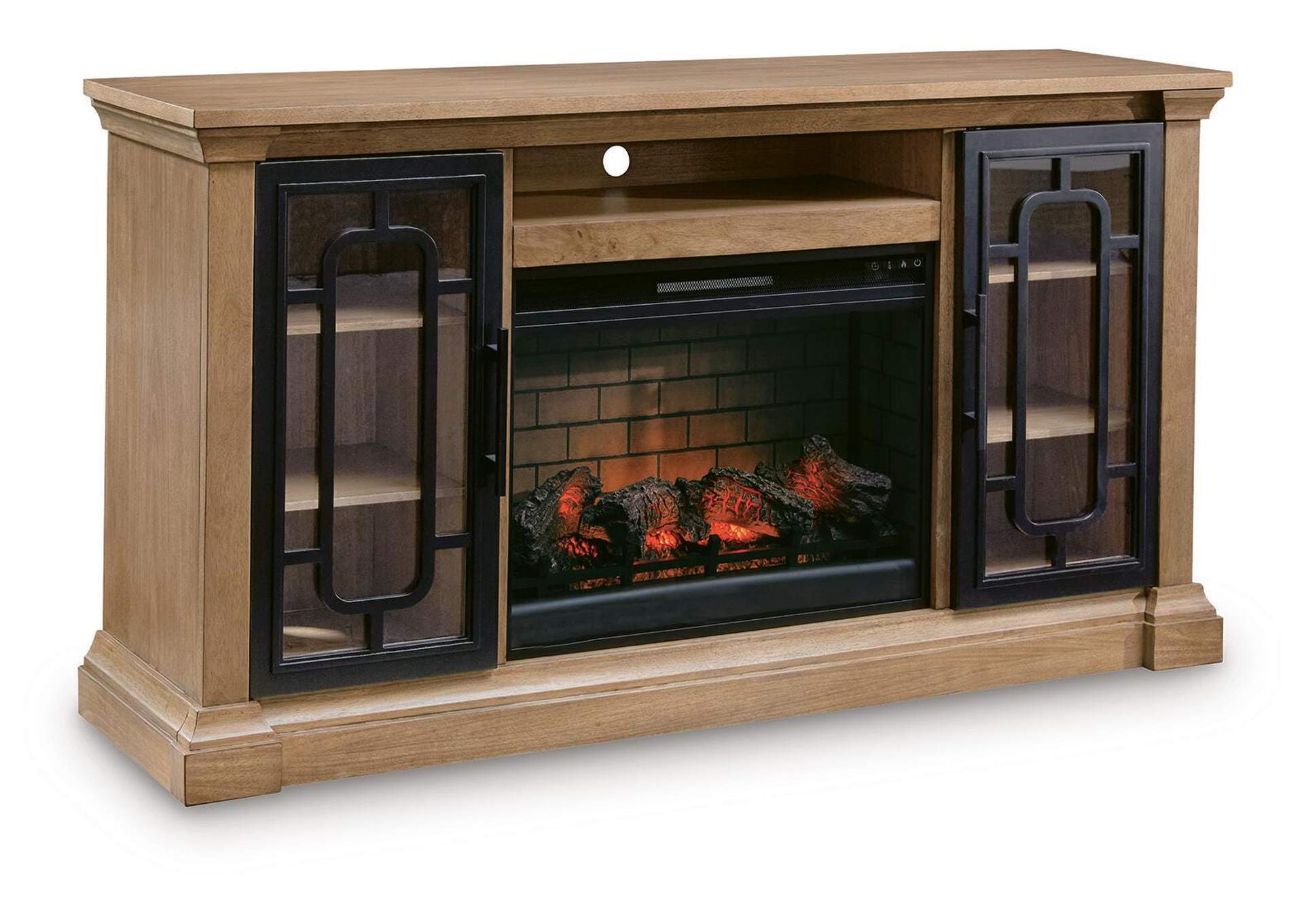 Wittenmyer 72" TV Stand with Electric Fireplace image 1