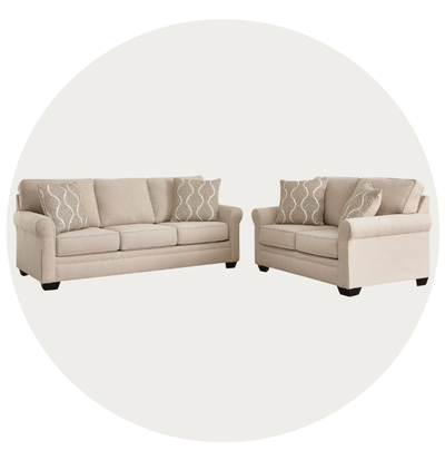 Sofa and Loveseats