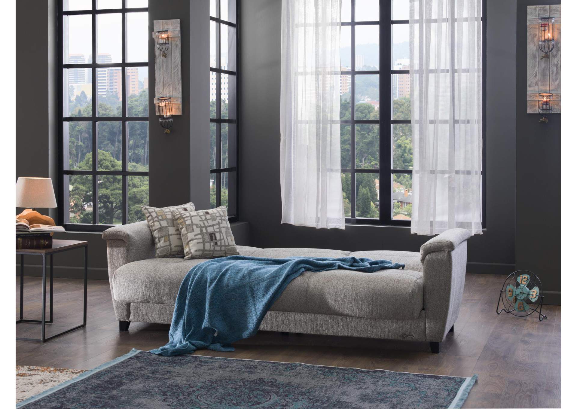 ASPEN 3 SEAT SLEEPER - ARISTO LIGHT BROWN - 1 PIECE image 1