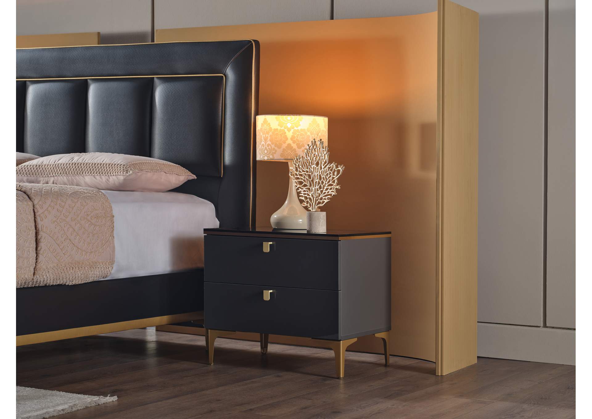 CARLINO NIGHTSTAND - PRADA GREY CARLINO MRB - 2 PIECES image 4