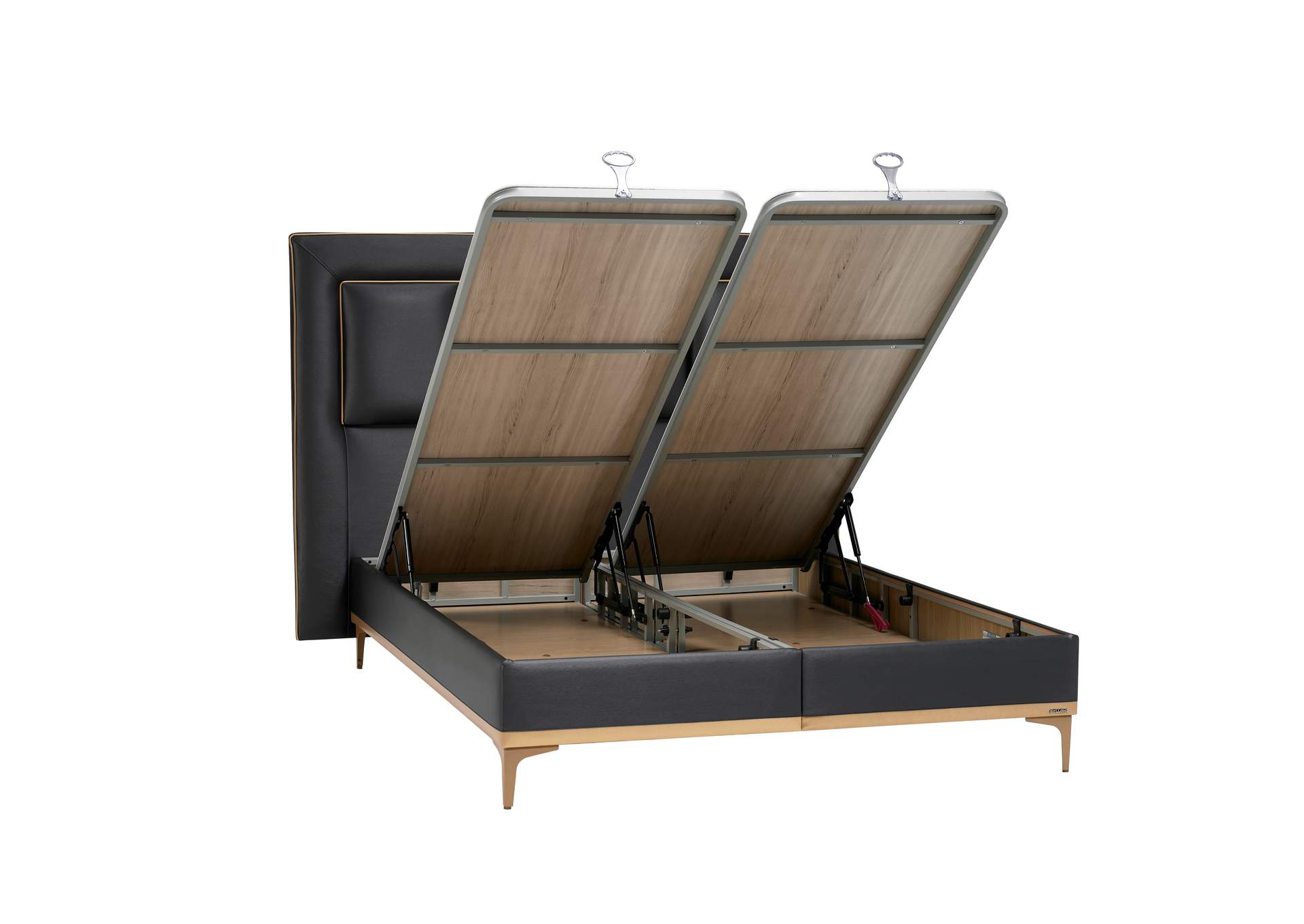 CARLINO KING HEADBOARD - CARLINO GRAY image 8