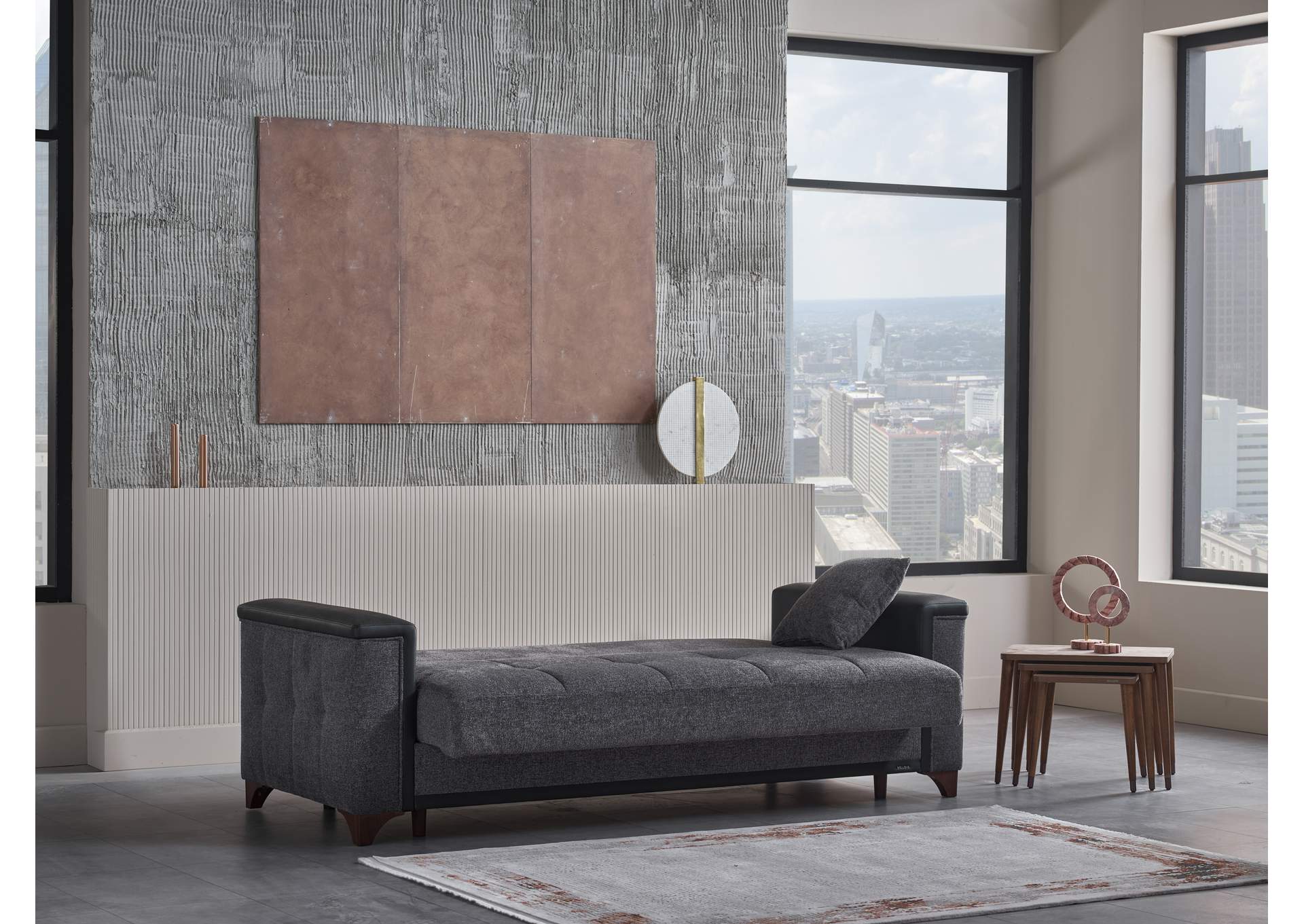 CHARLOTTE 3 SEAT SLEEPER - BEATTO ANTHRACITE image 6