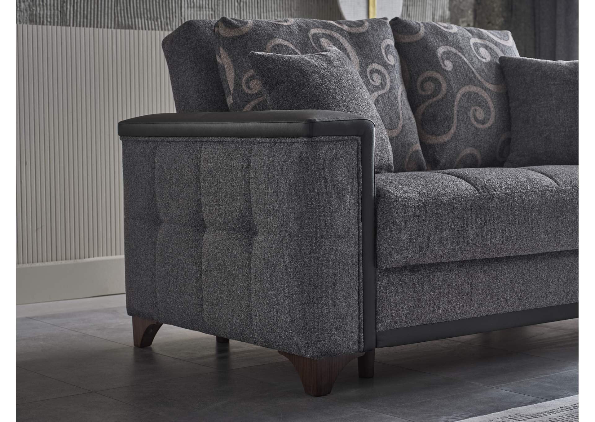 CHARLOTTE 3 SEAT SLEEPER - BEATTO ANTHRACITE image 8