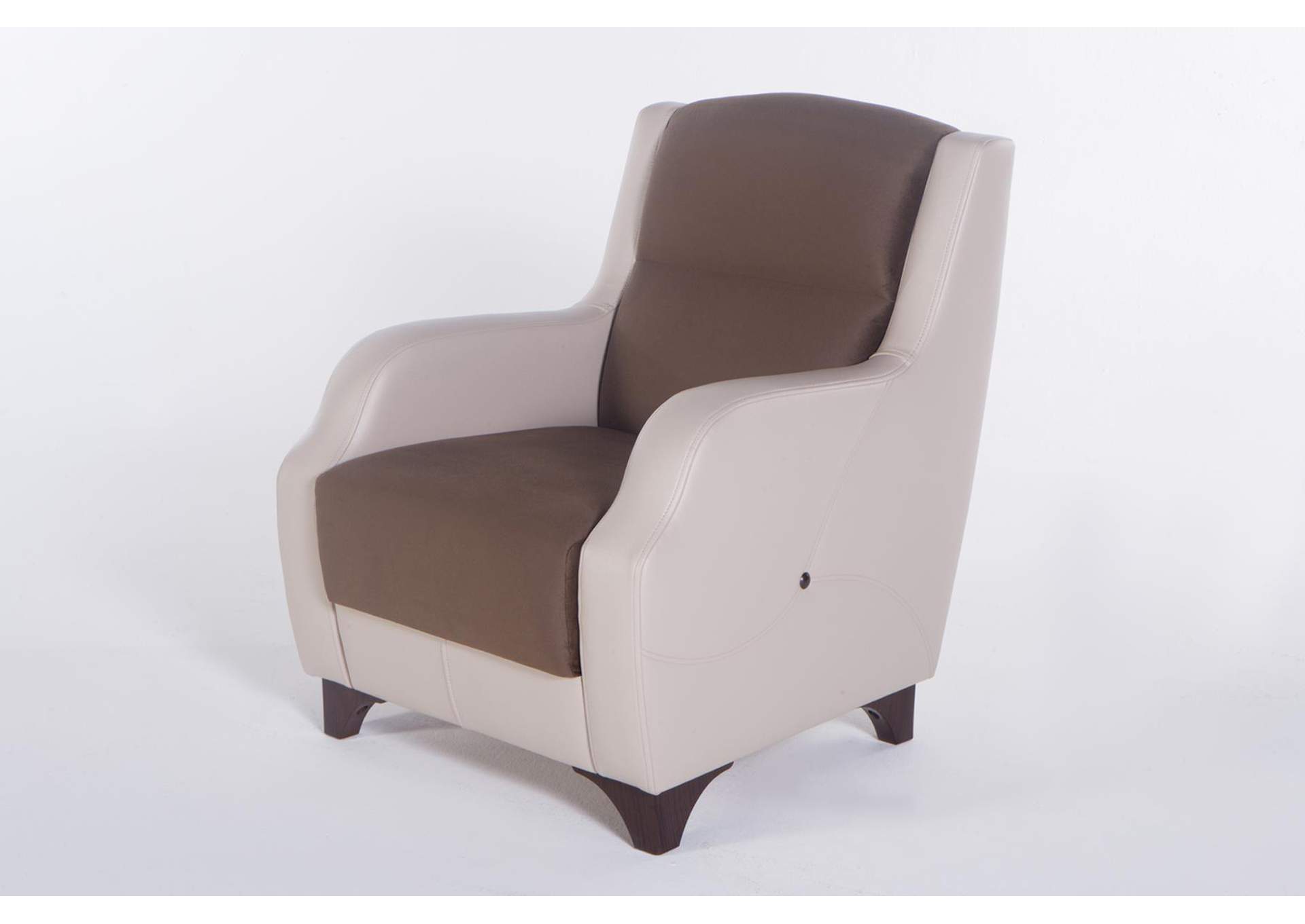 COSTA ARMCHAIR - BEST BROWN - 1 PIECE image 1