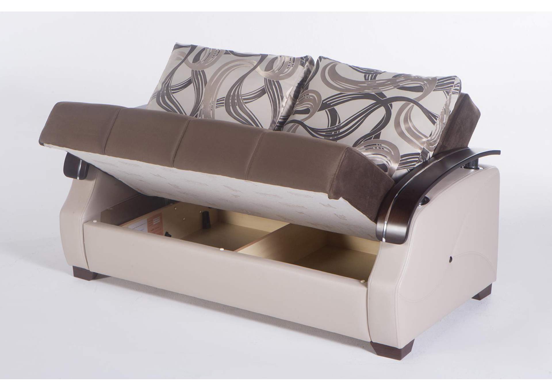 COSTA LOVE SEAT - BEST BROWN - 2 PIECES image 1