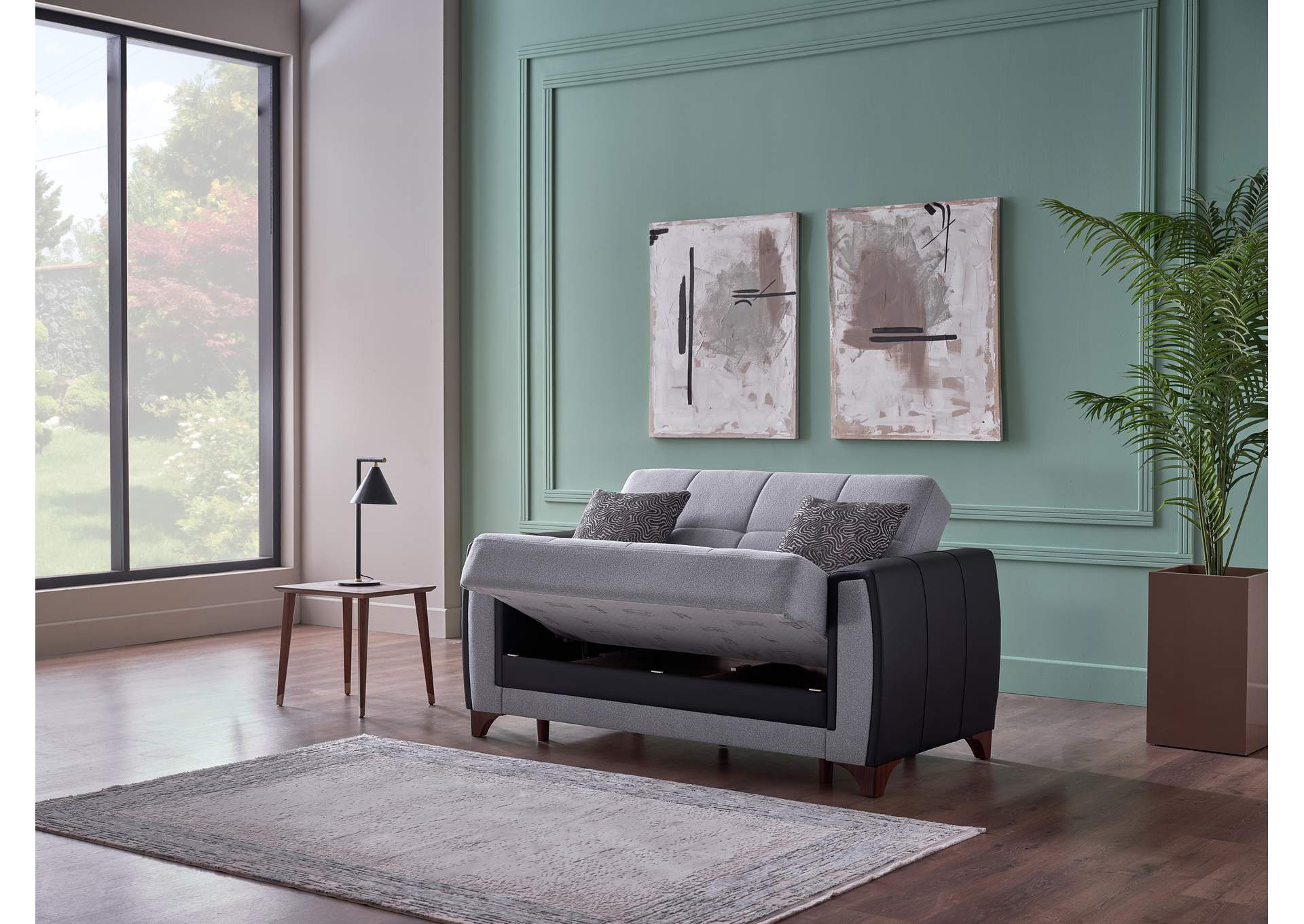 DUBLIN LOVE SEAT - BOSS GREY image 4