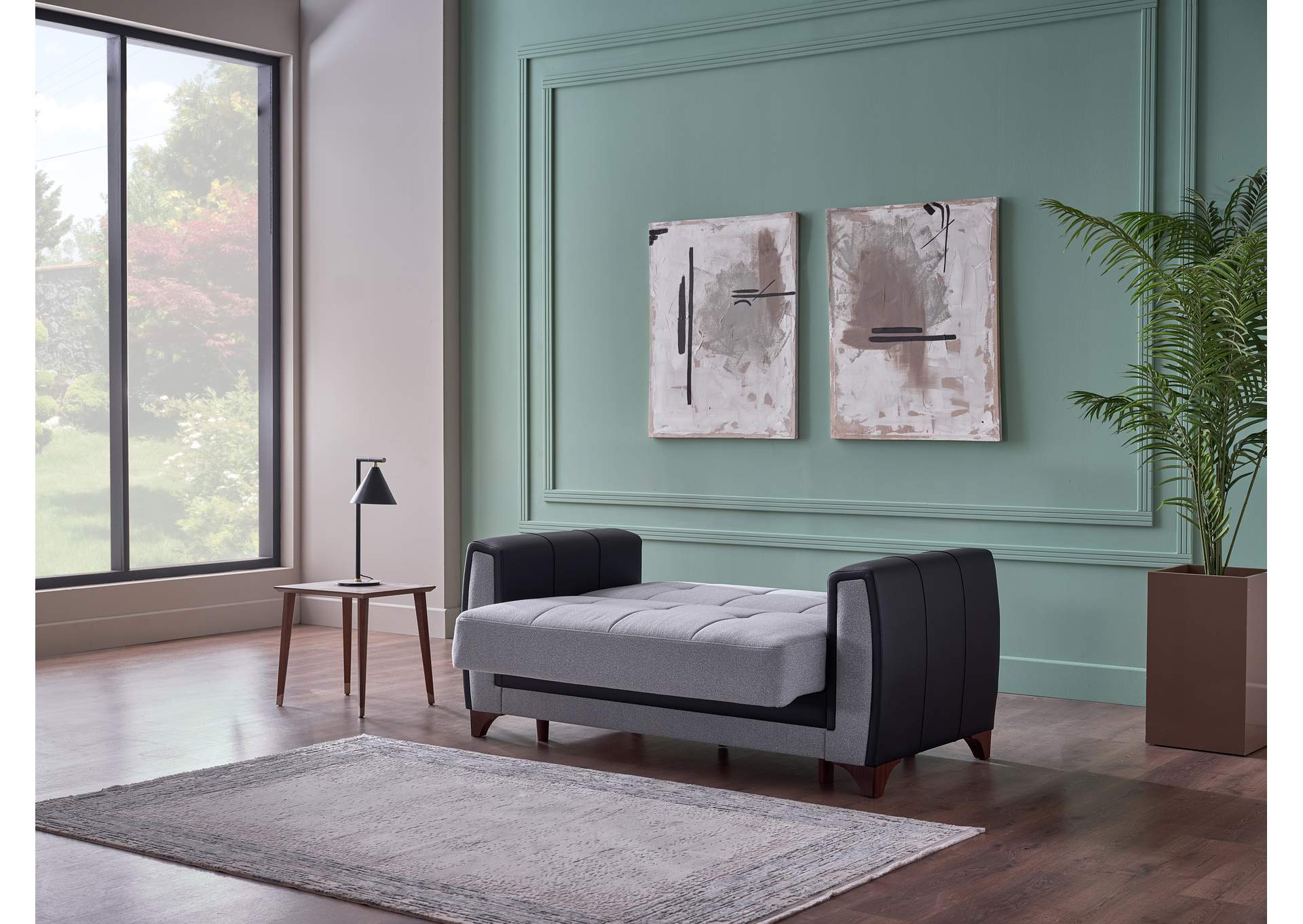 DUBLIN LOVE SEAT - BOSS GREY image 5