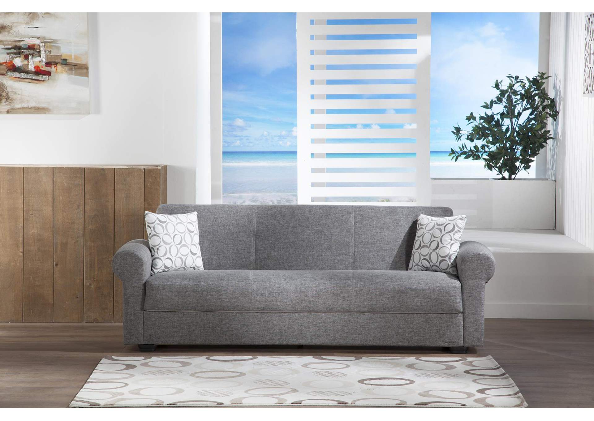 ELITA S LOVE SEAT - DIEGO GRAY - 2 PIECES image 4