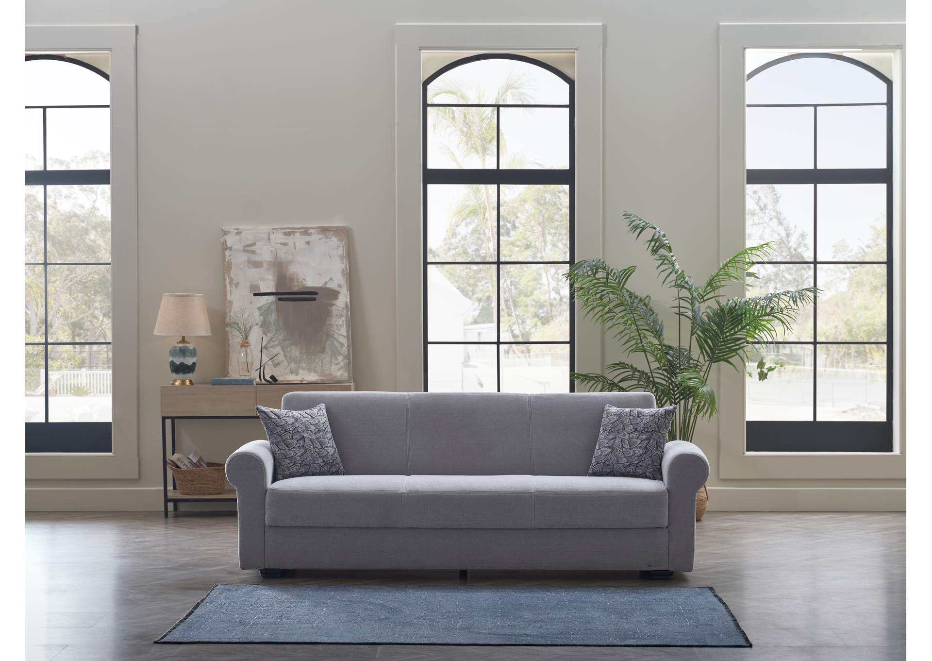 ELITA S 3 SEAT SLEEPER KOOPSI LIGHT GRAY image 1