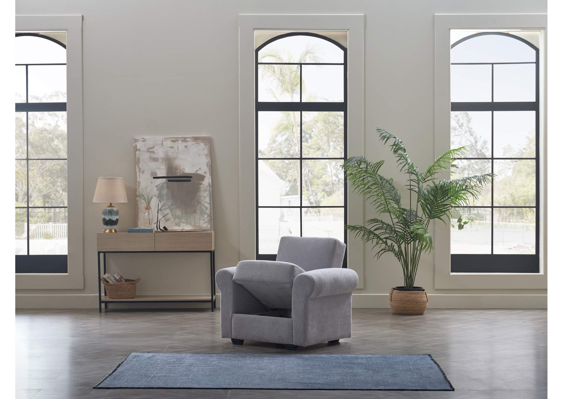 ELITA S ARMCHAIR - KOOPSI LIGHT GRAY image 4