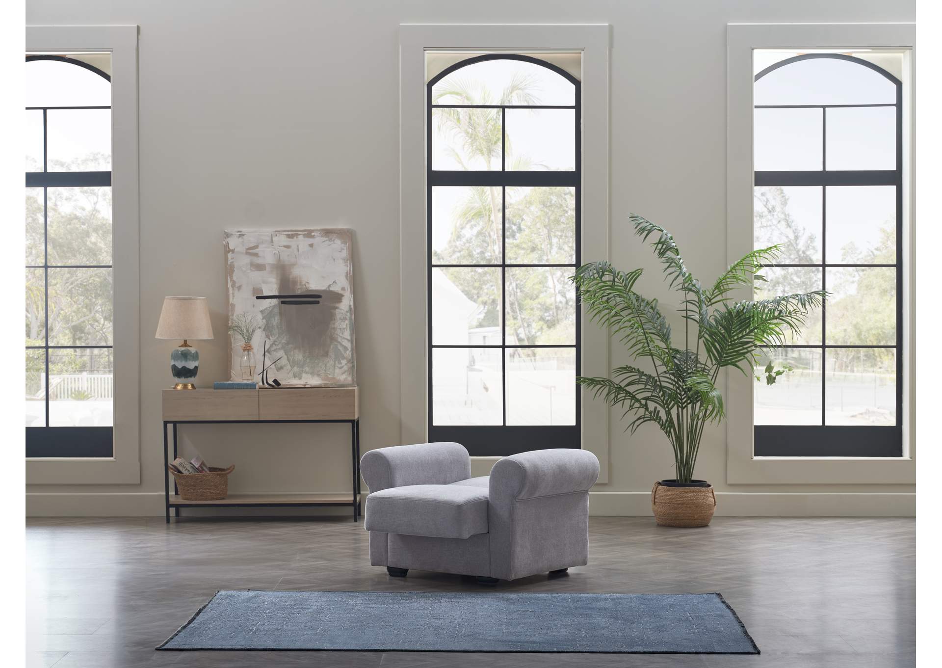 ELITA S ARMCHAIR - KOOPSI LIGHT GRAY image 5