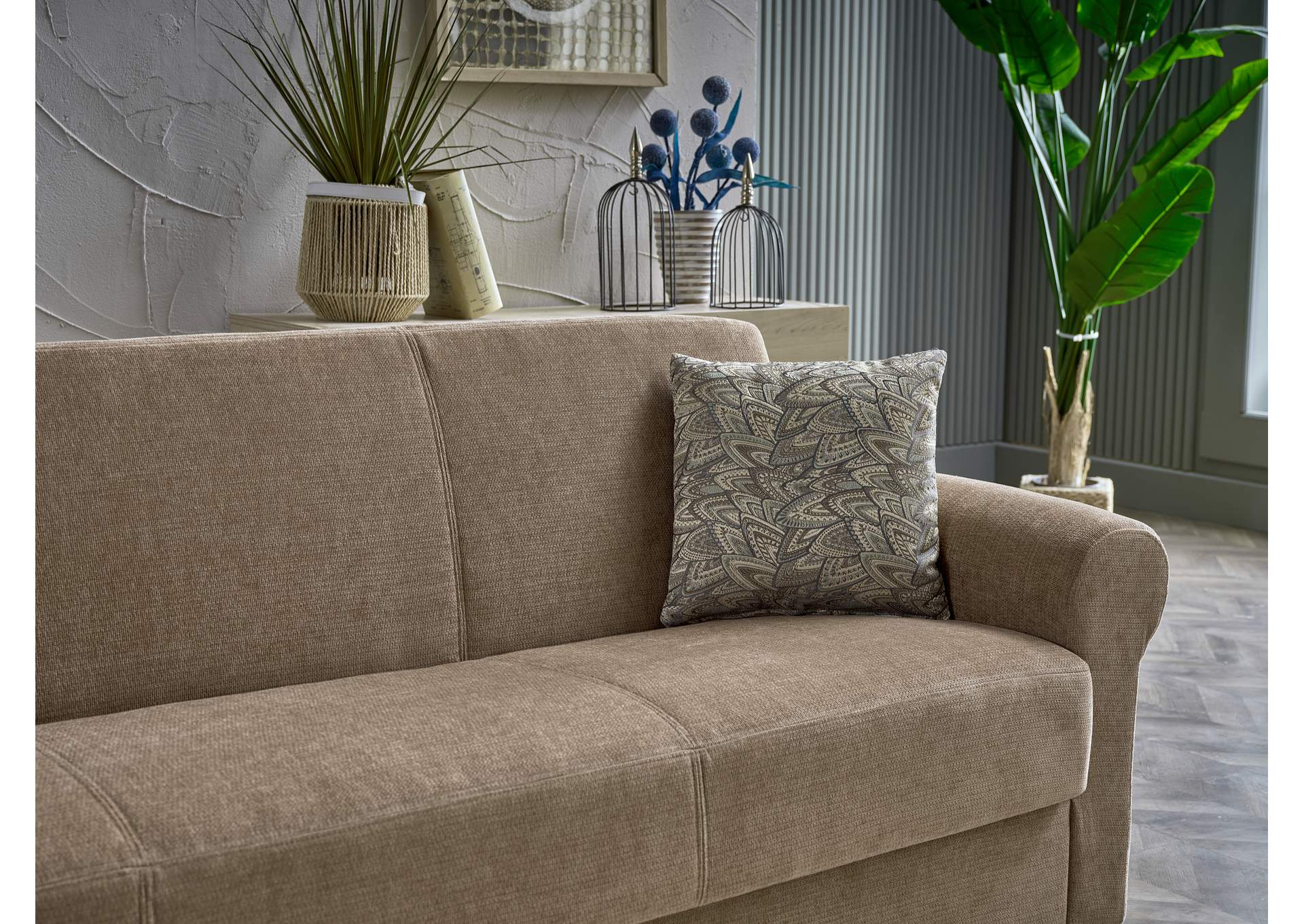 ELITA S 3 SEAT SLEEPER - KOOPSI BASIC BROWN 614 image 7