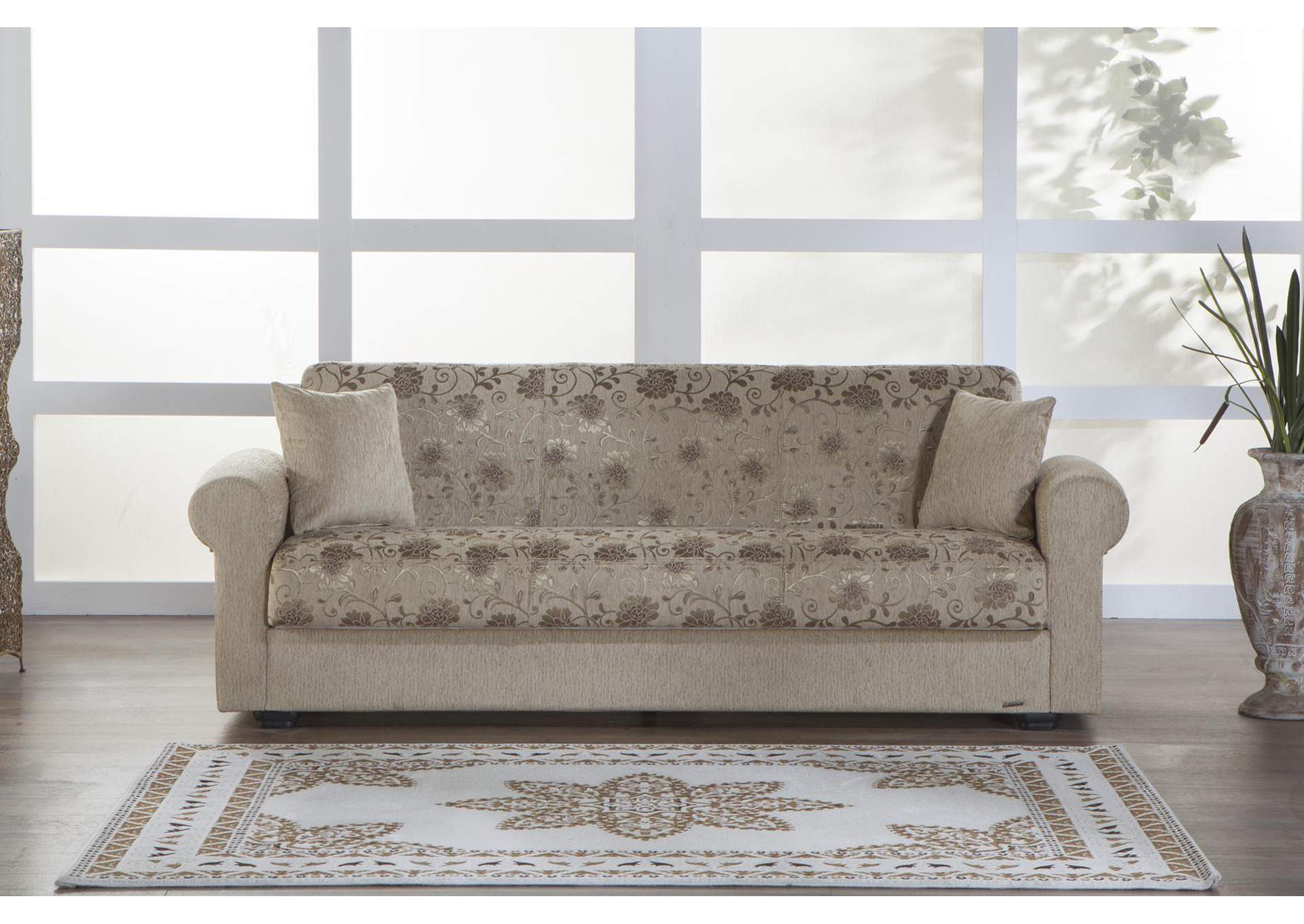 ELITA S 3 SEAT SLEEPER - YASEMIN BEIGE - 1 PIECE image 4