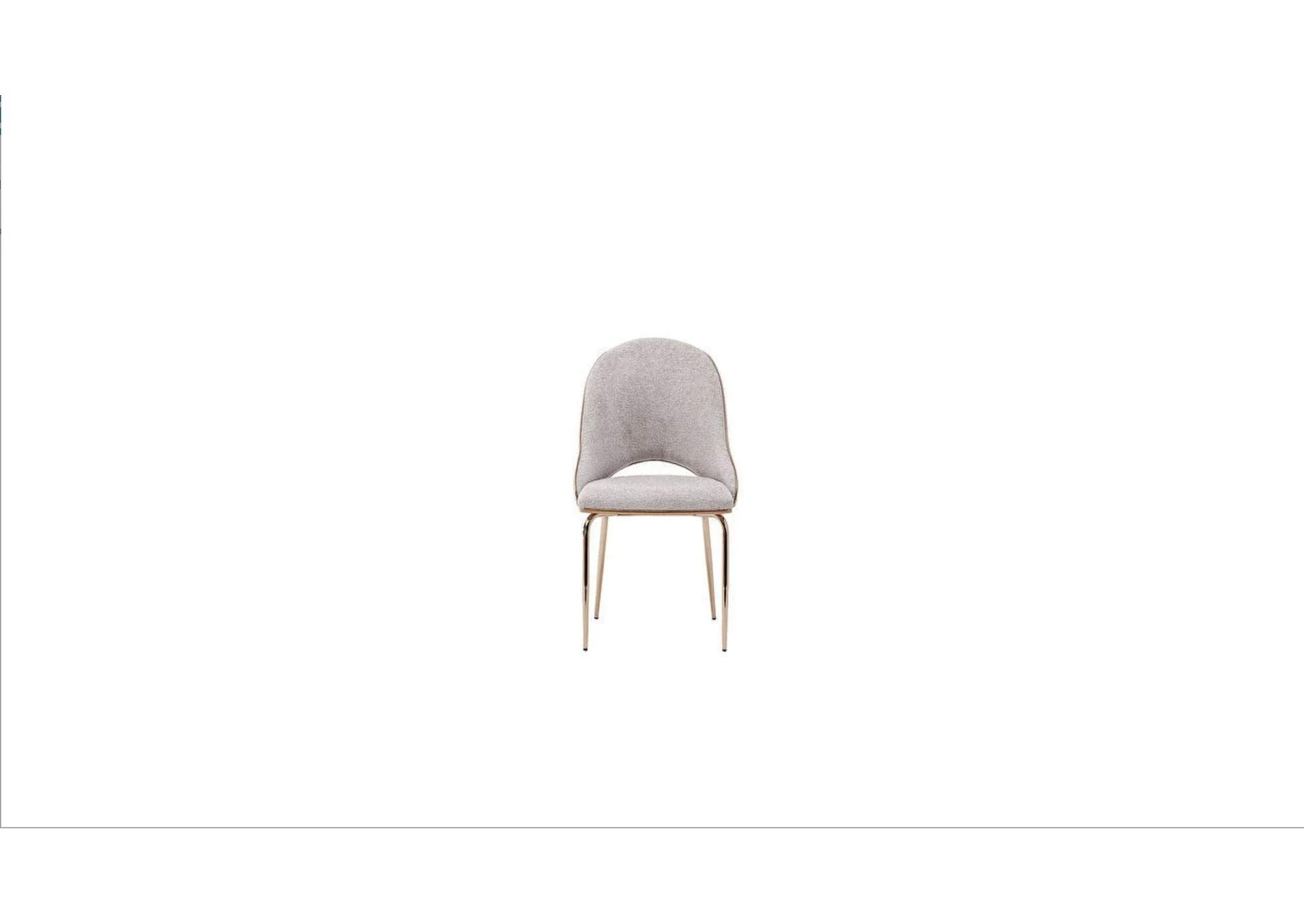 HAVANA 6343 DINING CHAIR - GRAY - 2 PIECES image 5