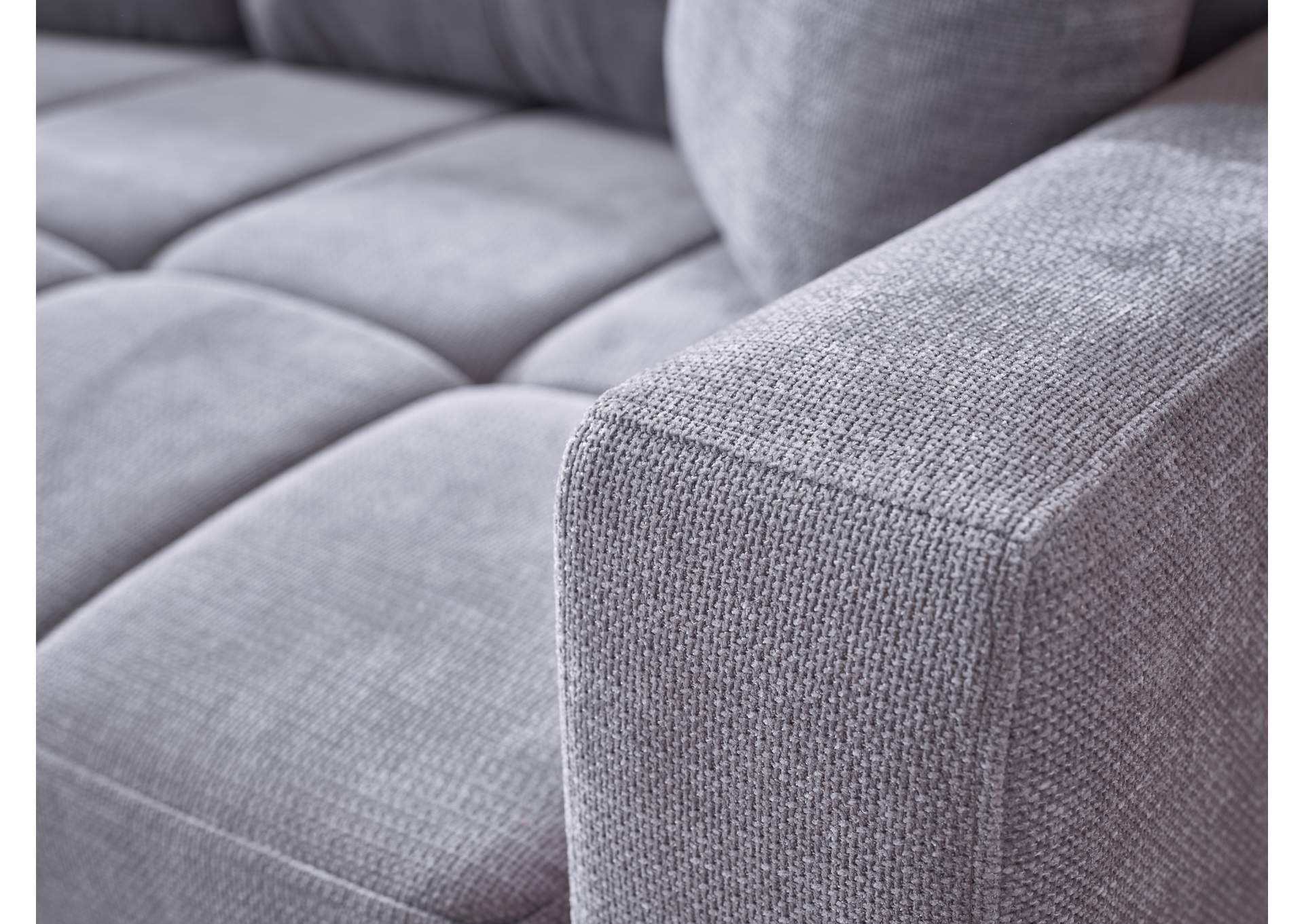 IVY SECTIONAL BROWN LEGS - KOOPSI BASIC GRAY110 image 12