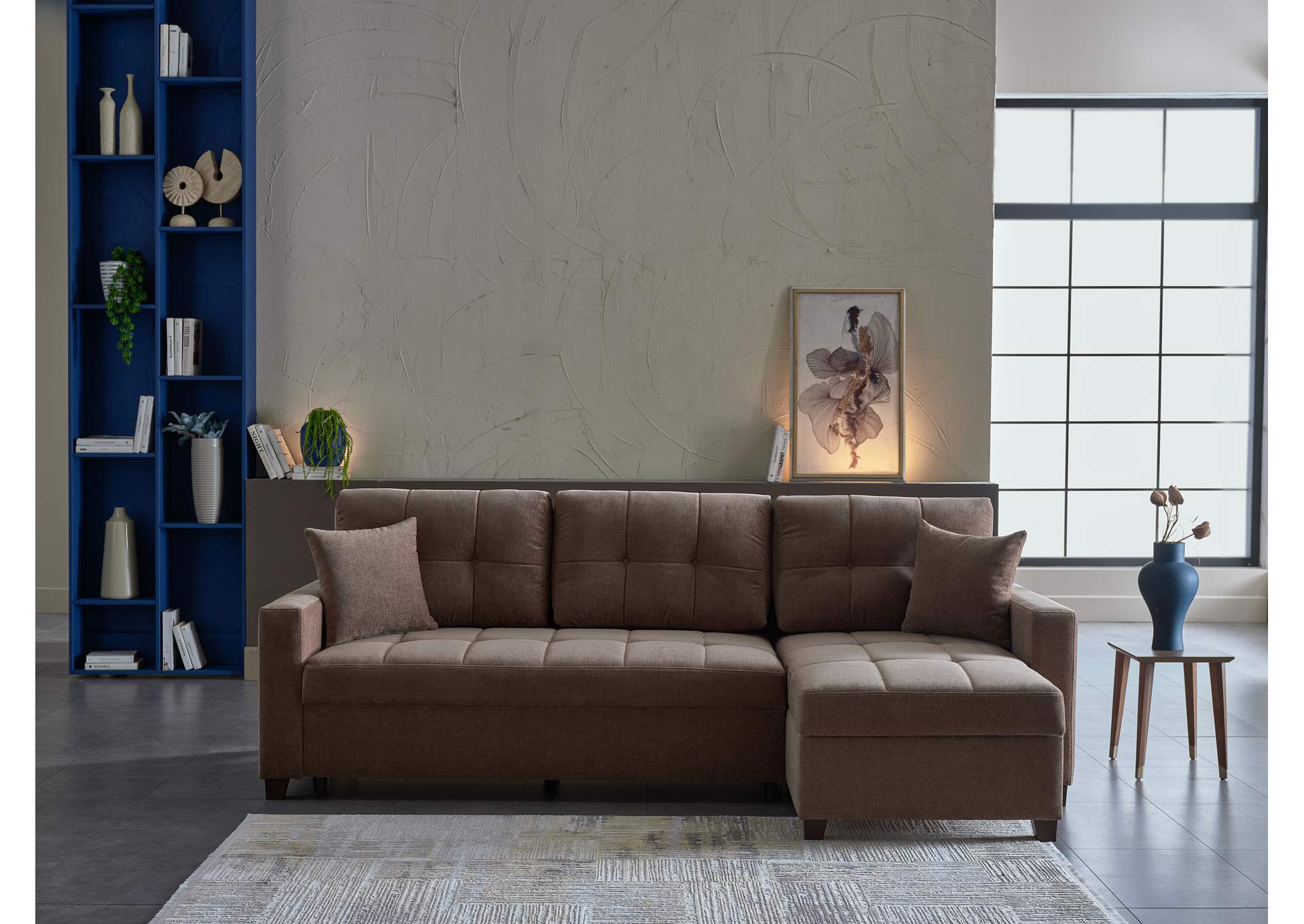 IVY SECTIONAL - KOOPSI BASIC BROWN - 3 PIECES image 3